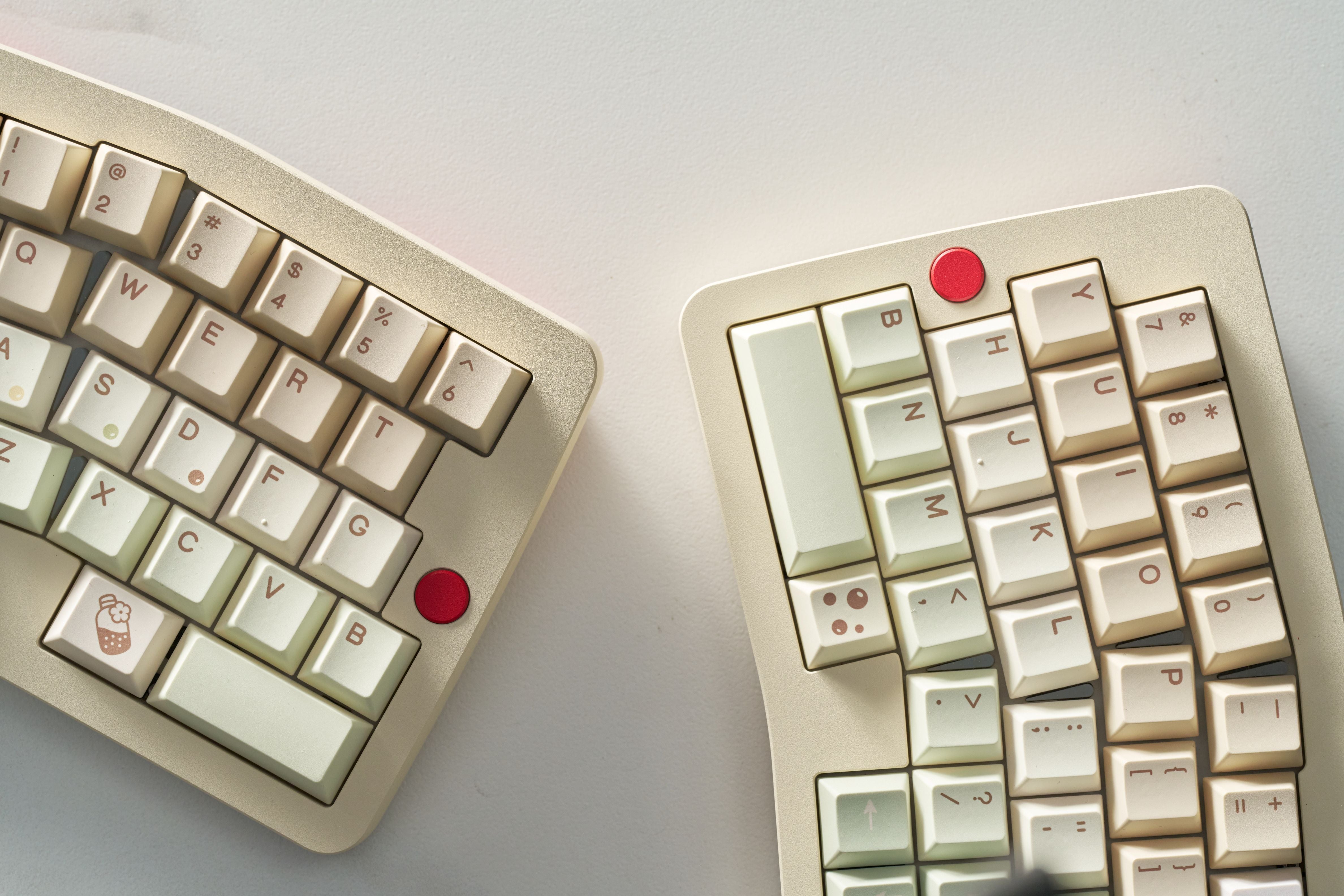 (Pre-Order) QK Pearl Milk Tea Keycaps