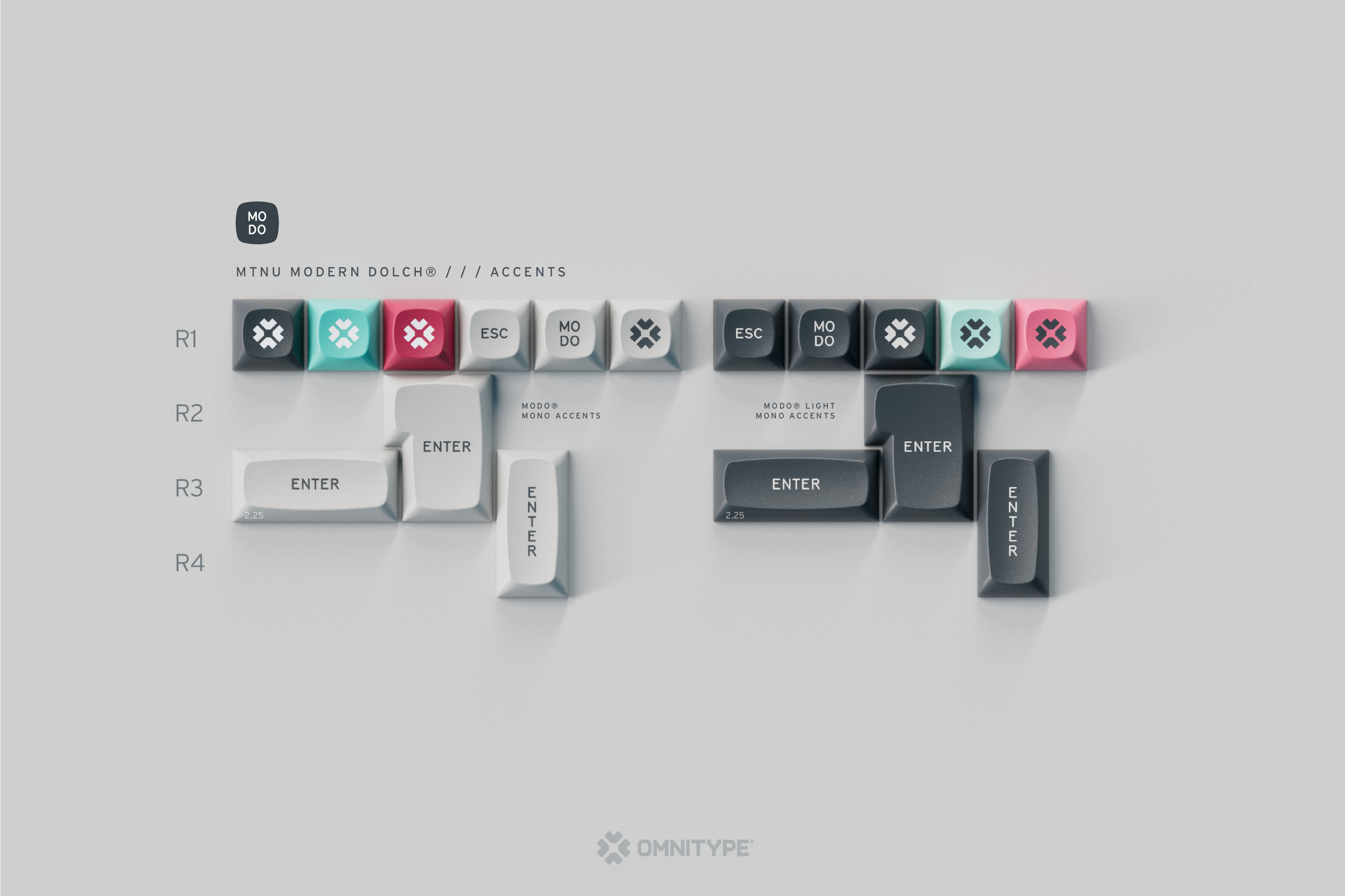(In Stock) GMK MTNU Modern Dolch Keycap Set