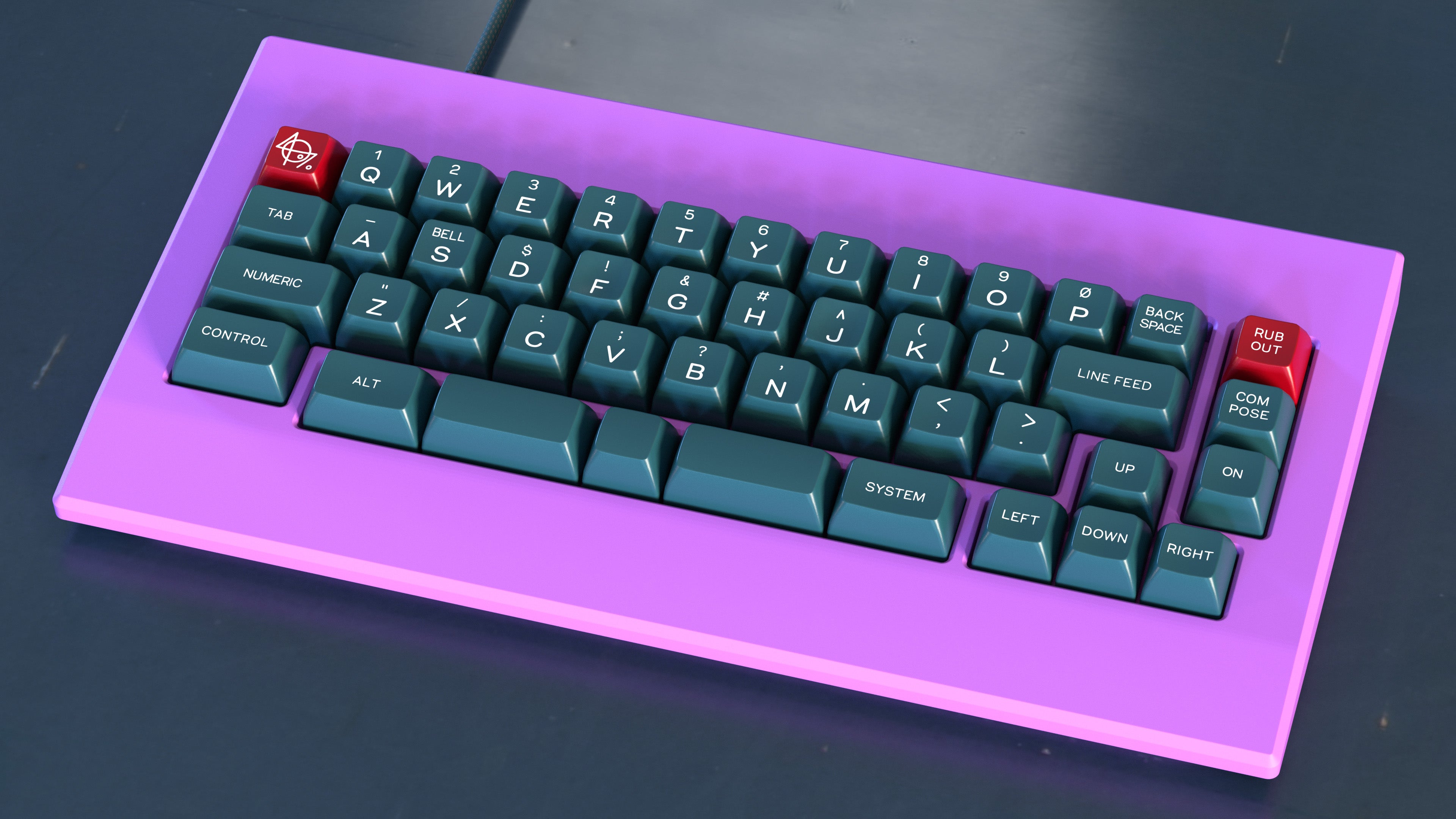 (Group Buy) SA Teletype Keycaps