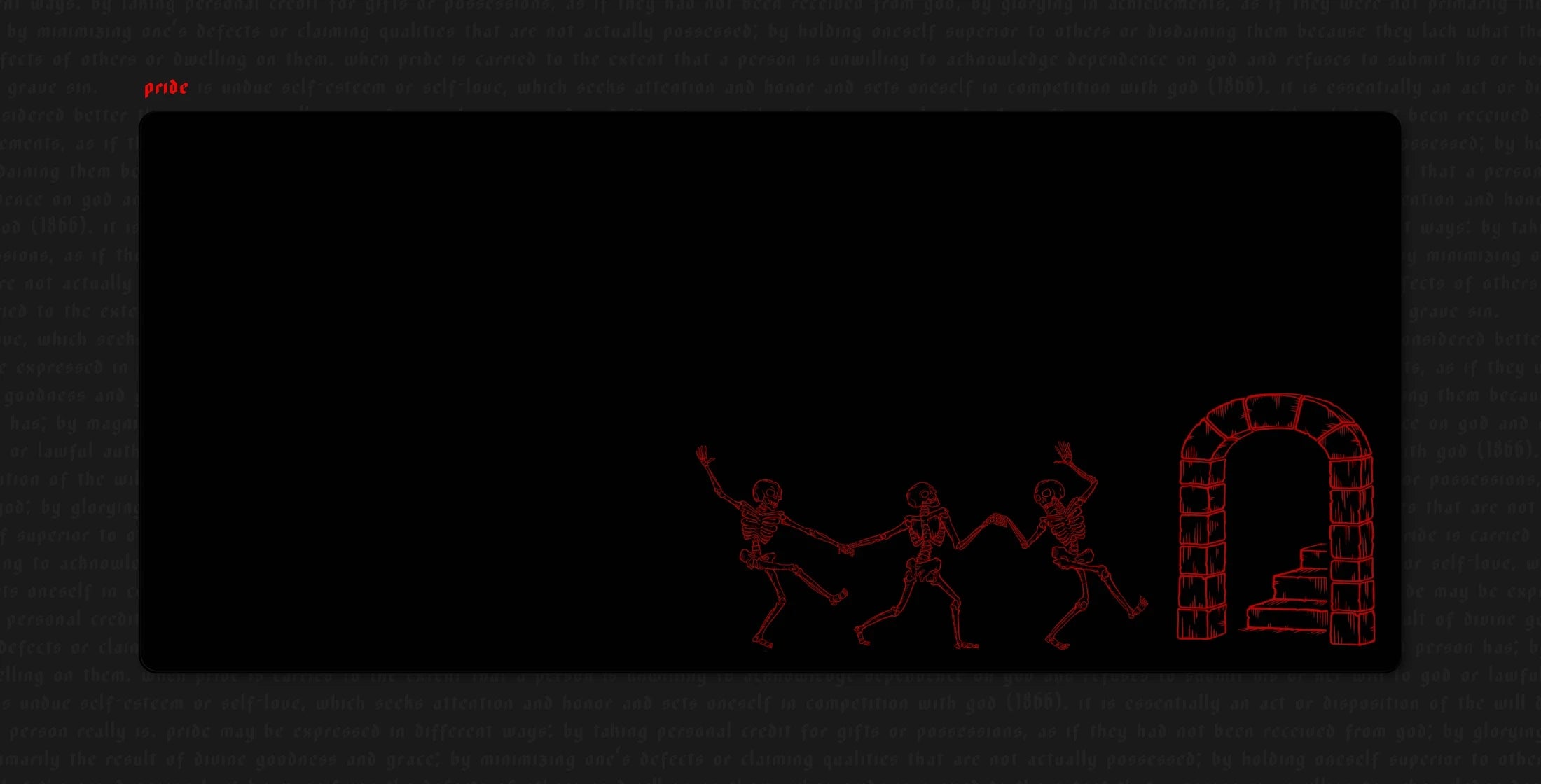 (In Stock) MW Heresy Deskmats