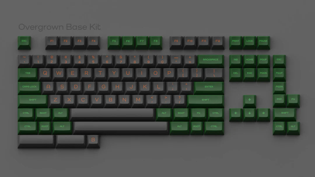 (Protozoa) KAT Overgrown Keycaps