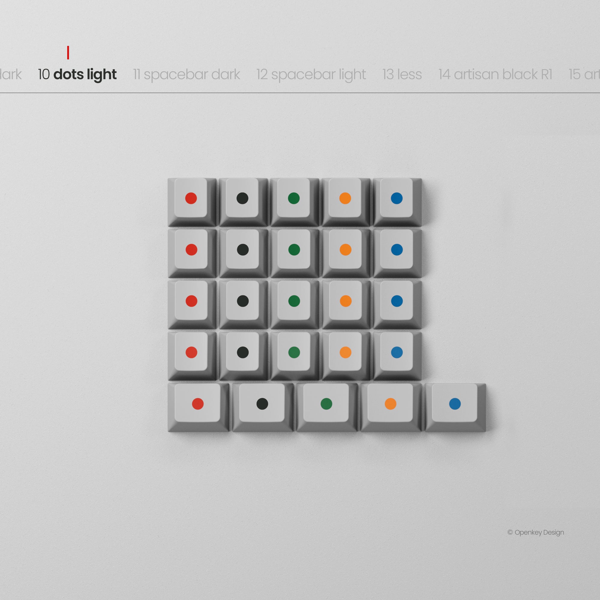 (Coming Soon) PBTfans x Openkey Design Less But Better Dark