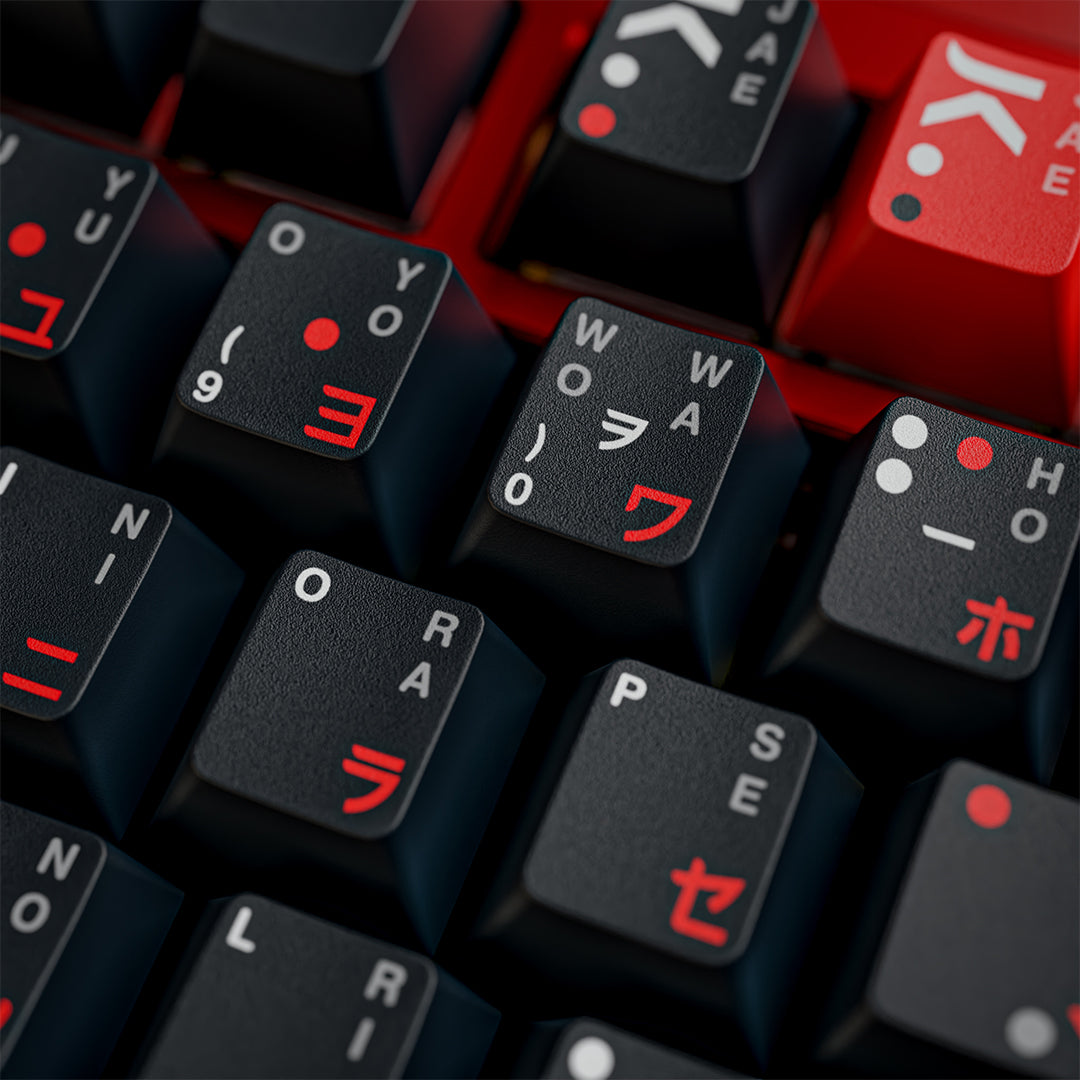 (In Stock) WS x Jaekeyed (赤灰色) Aka Haiiro Keycap Set