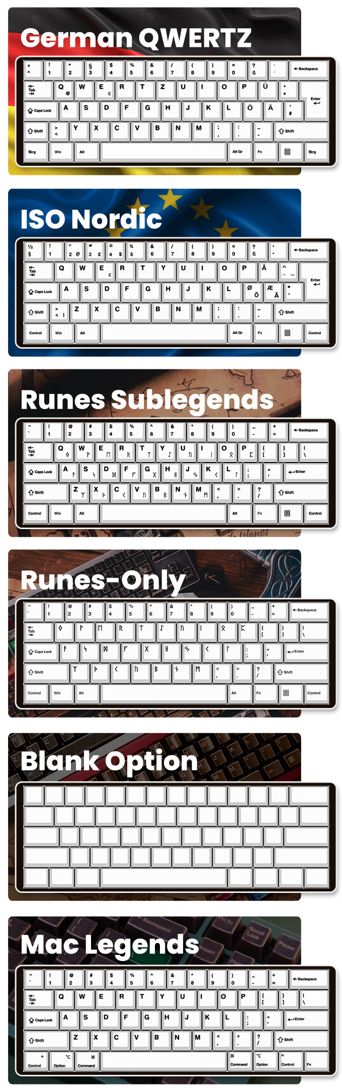 (Group Buy) Awekeys Viking Antiques Full Metal Keycap Set (Base Kits)
