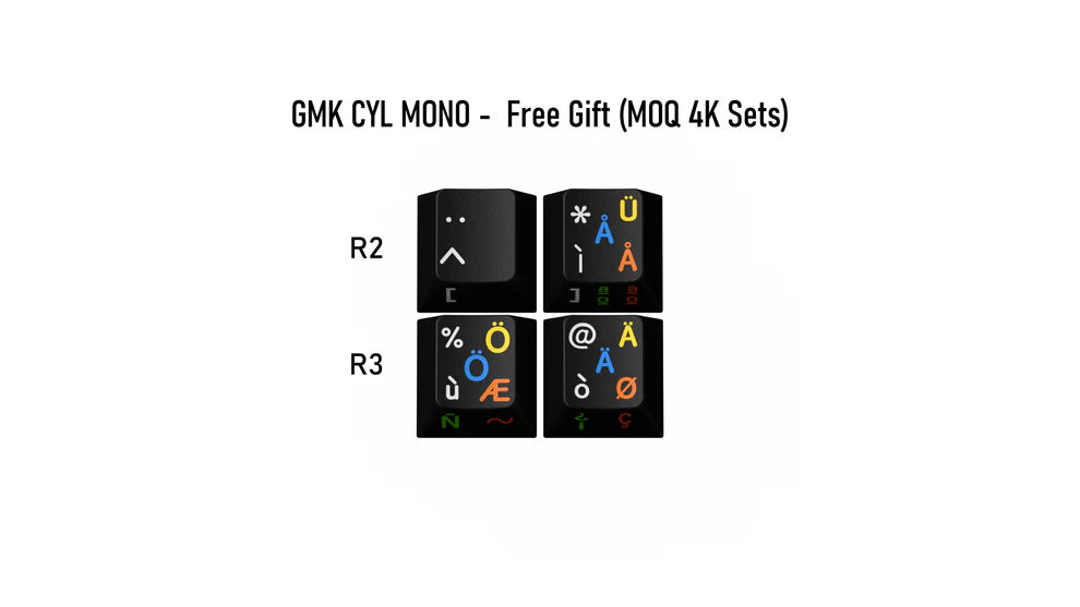 (Group Buy) GMK CYL MONO
