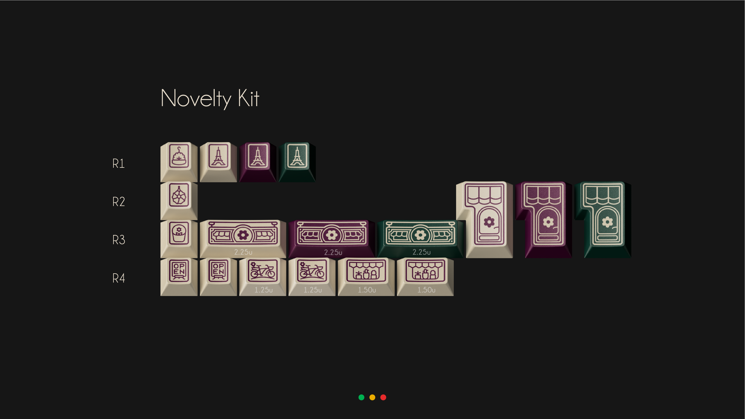 (Pre Order) GMK Fleuriste