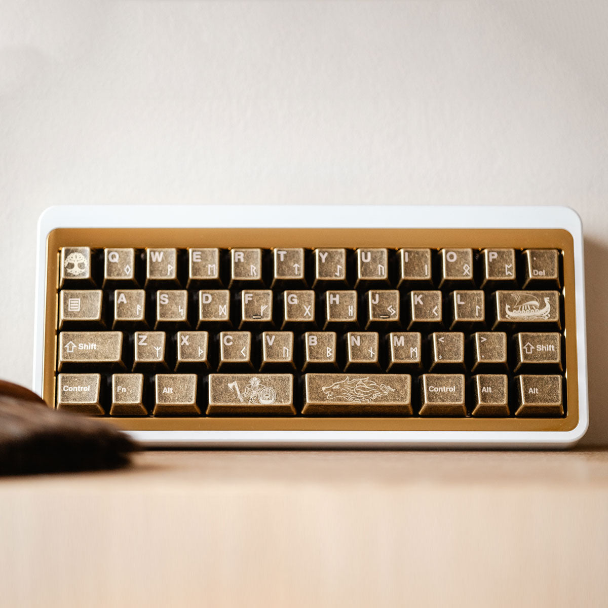 (Group Buy) Awekeys Viking Antiques Full Metal Keycap Set (Base Kits)