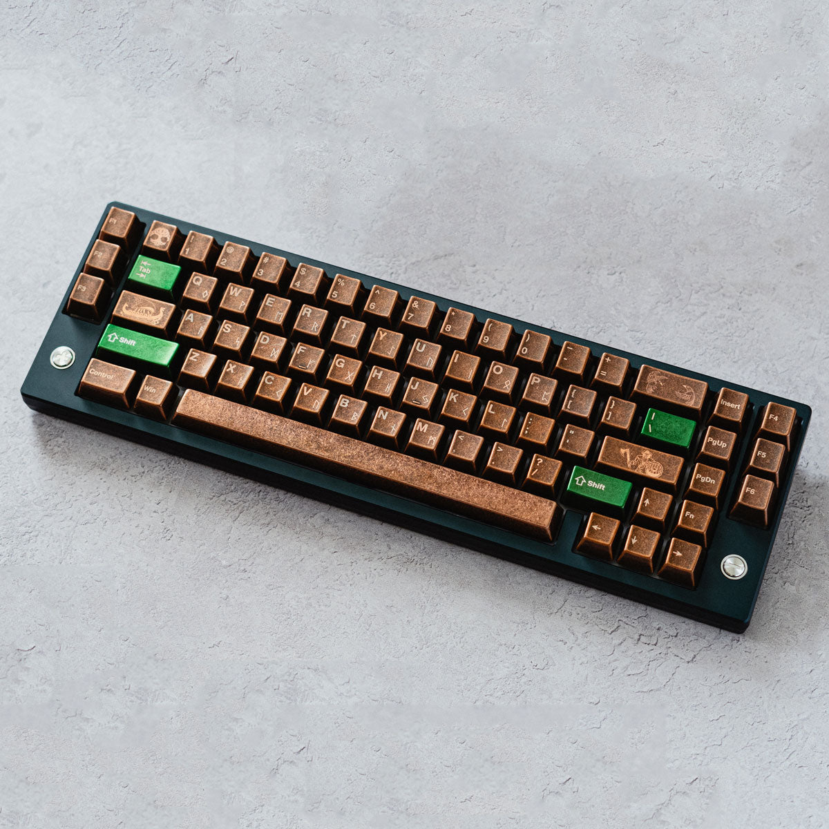 (Group Buy) Awekeys Viking Antiques Full Metal Keycap Set (Base Kits)
