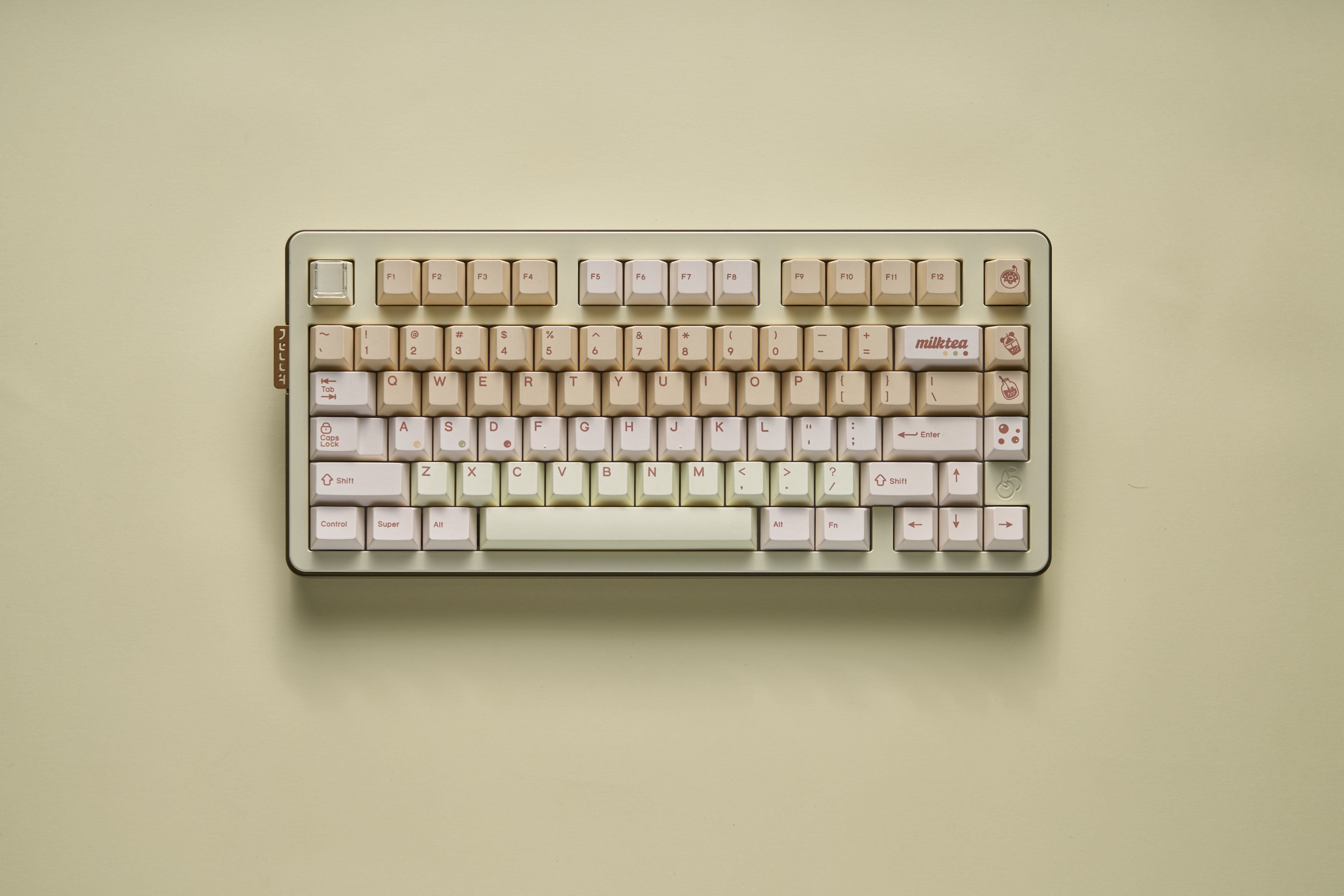 (Pre-Order) QK Pearl Milk Tea Keycaps