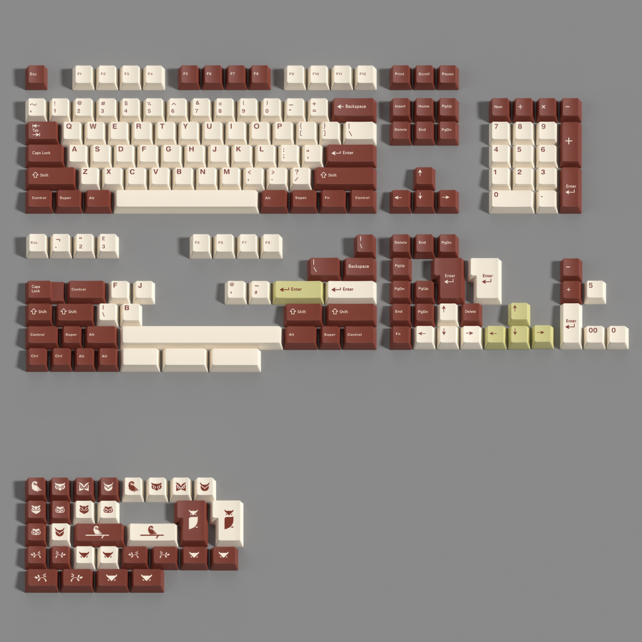 (In Stock) Poco E-Studio Night Owl Keycaps