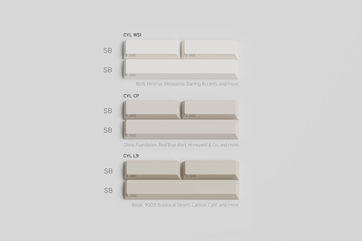 (Coming Soon) GMK Spacekeys EC