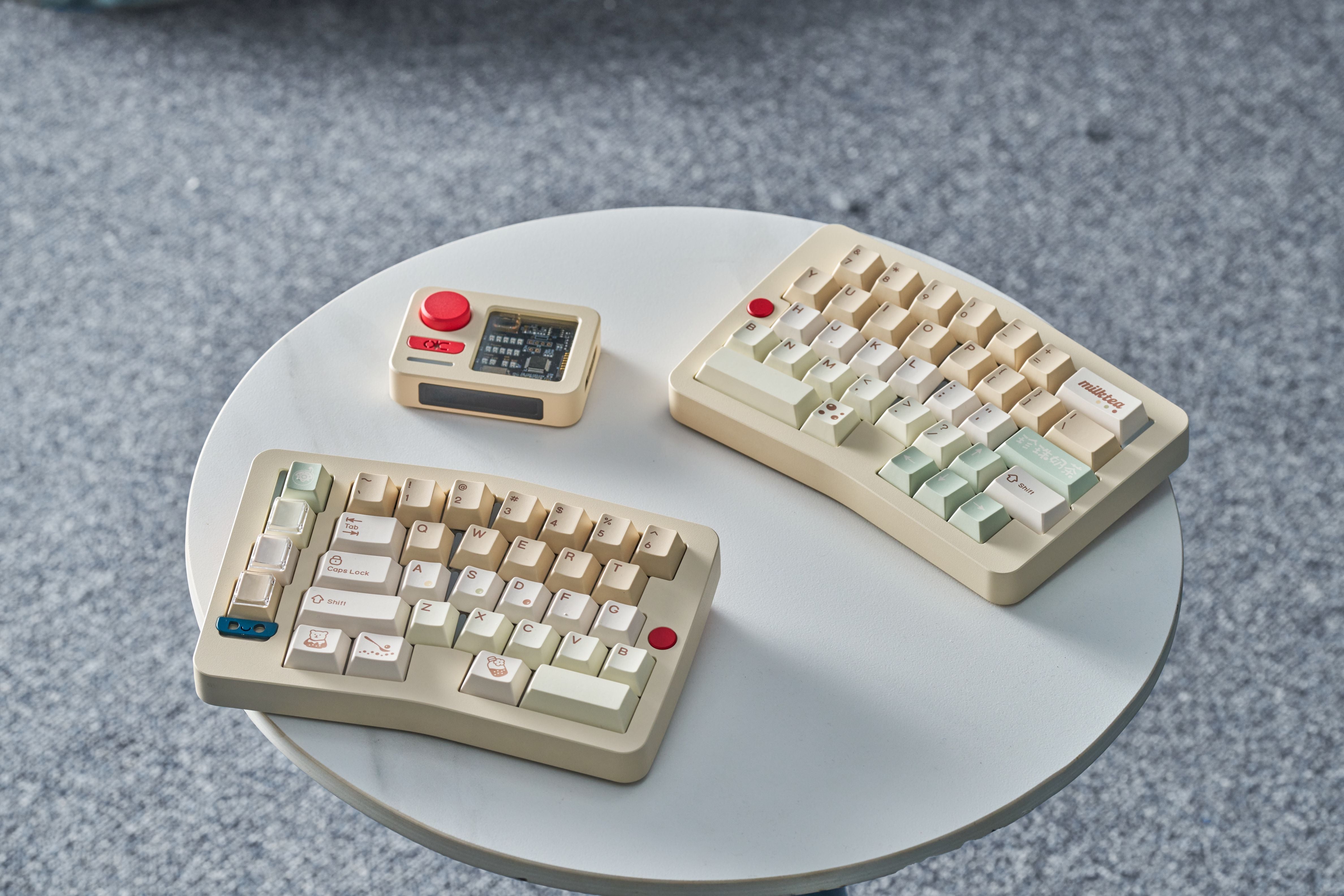 (Pre-Order) QK Pearl Milk Tea Keycaps