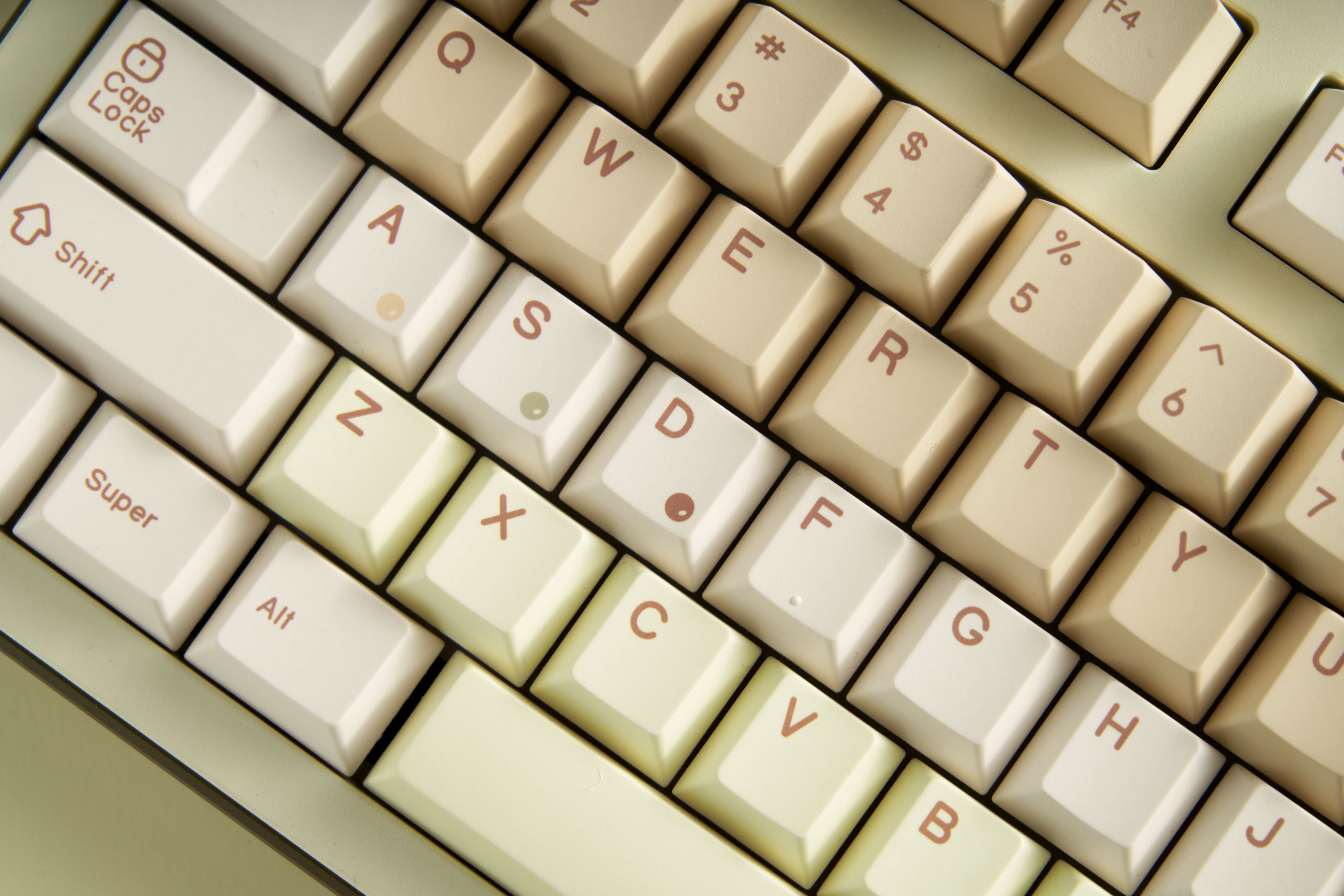 (Pre-Order) QK Pearl Milk Tea Keycaps