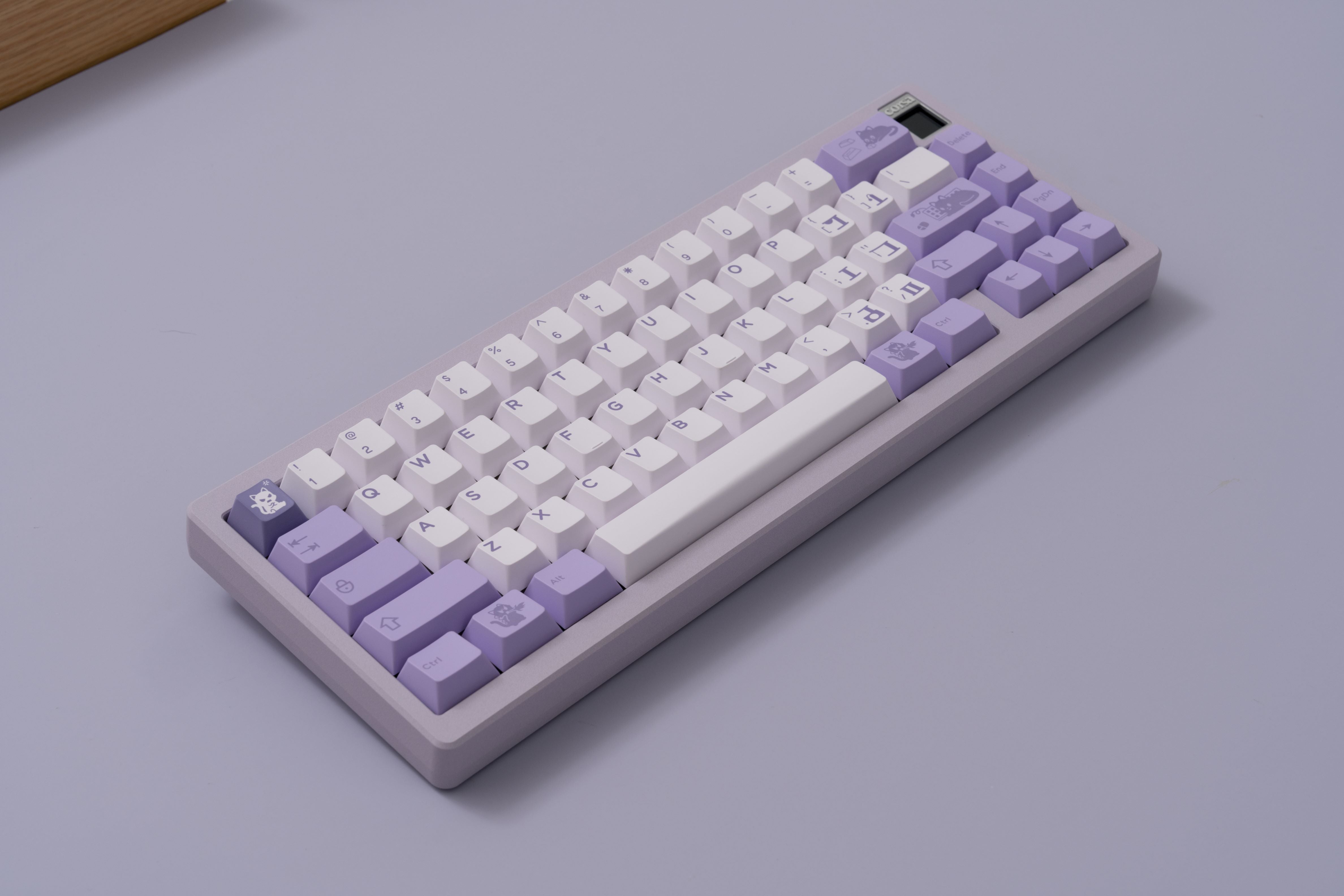 (Group Buy) Zero-G Studio x DMK PBT "Arrogant Cat" Keycaps