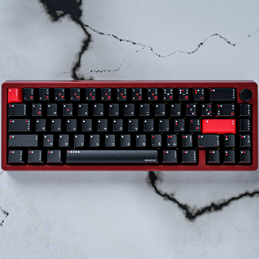 (In Stock) WS x Jaekeyed (赤灰色) Aka Haiiro Keycap Set