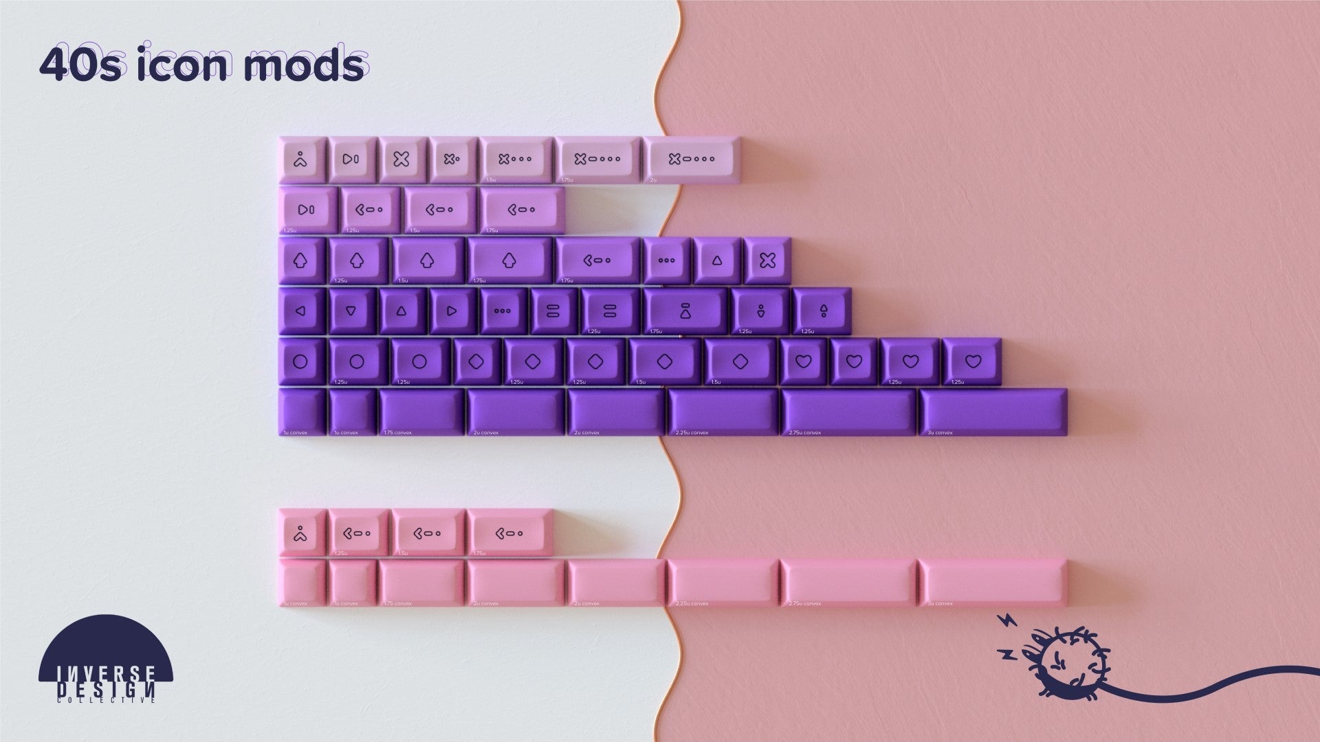 (In Stock) KAM Li'l Dragon Keyset