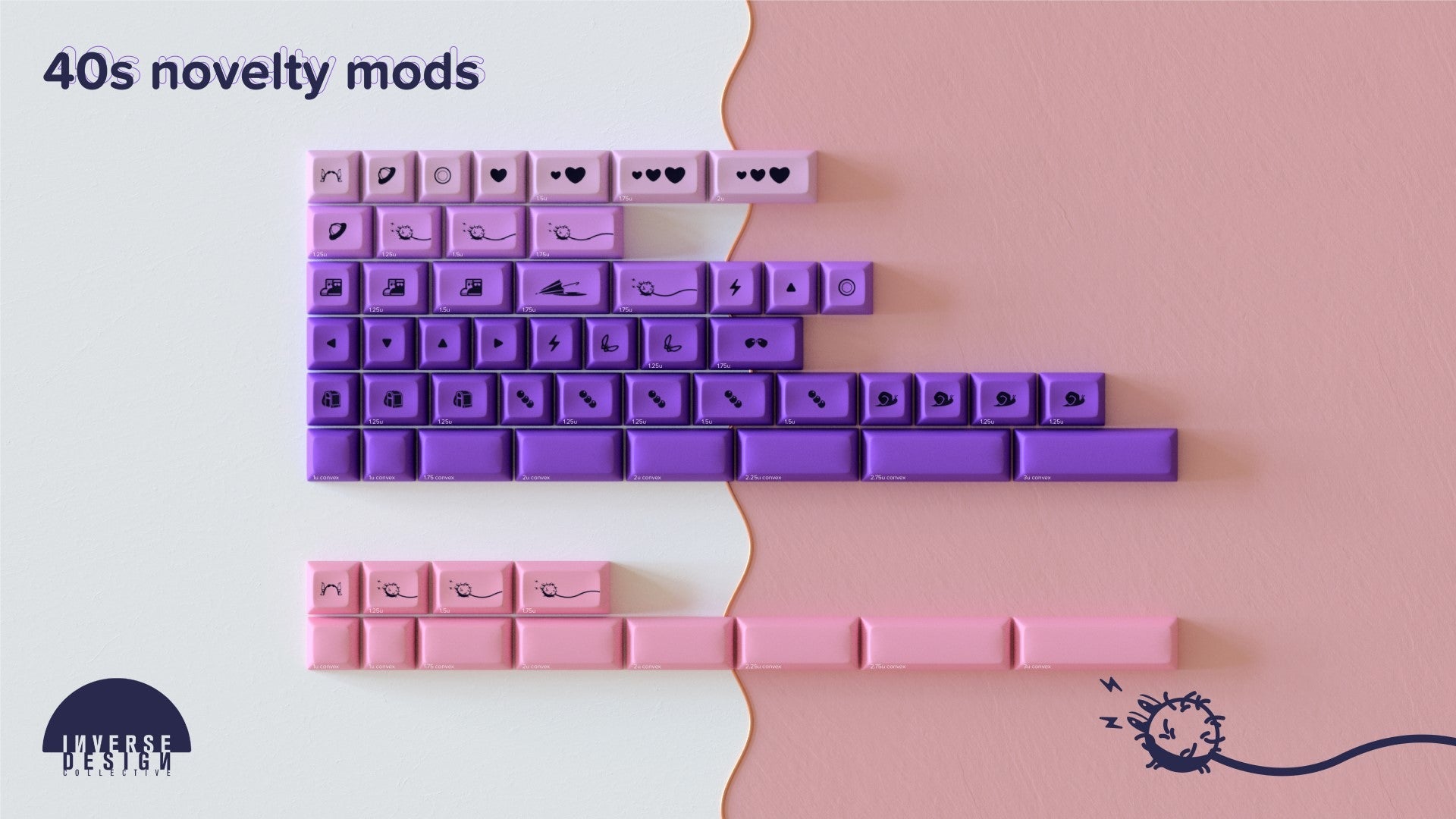 (In Stock) KAM Li'l Dragon Keyset