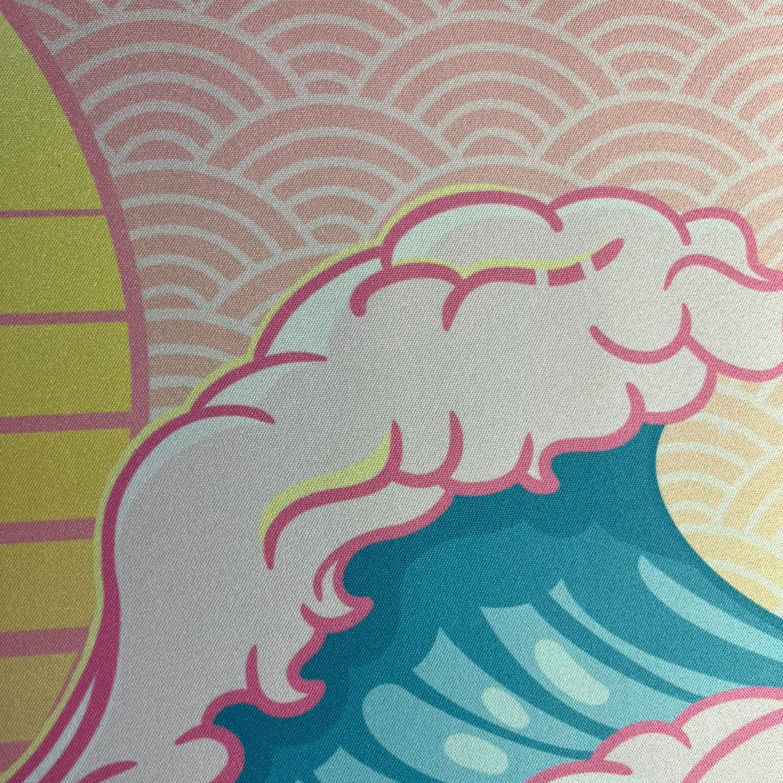 (Group Buy) The Great Retro Wave Deskmat