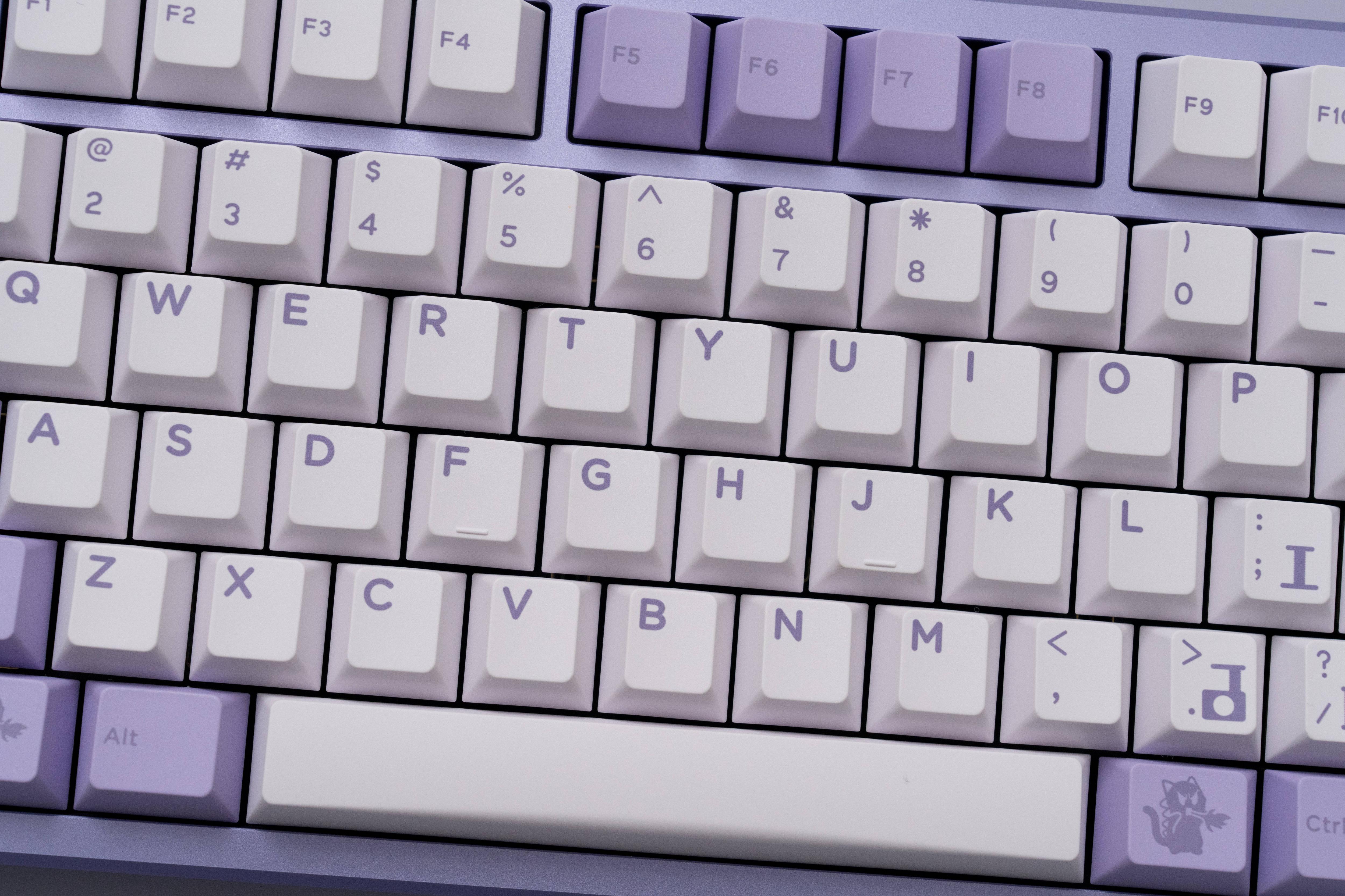 (Group Buy) Zero-G Studio x DMK PBT "Arrogant Cat" Keycaps