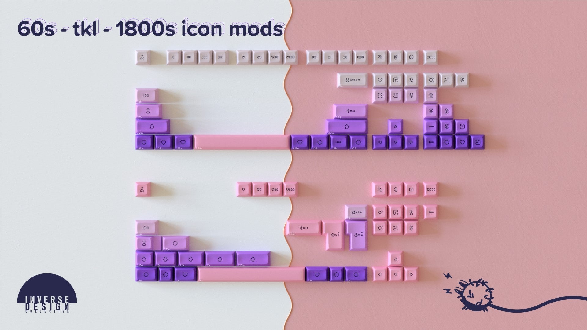 (In Stock) KAM Li'l Dragon Keyset