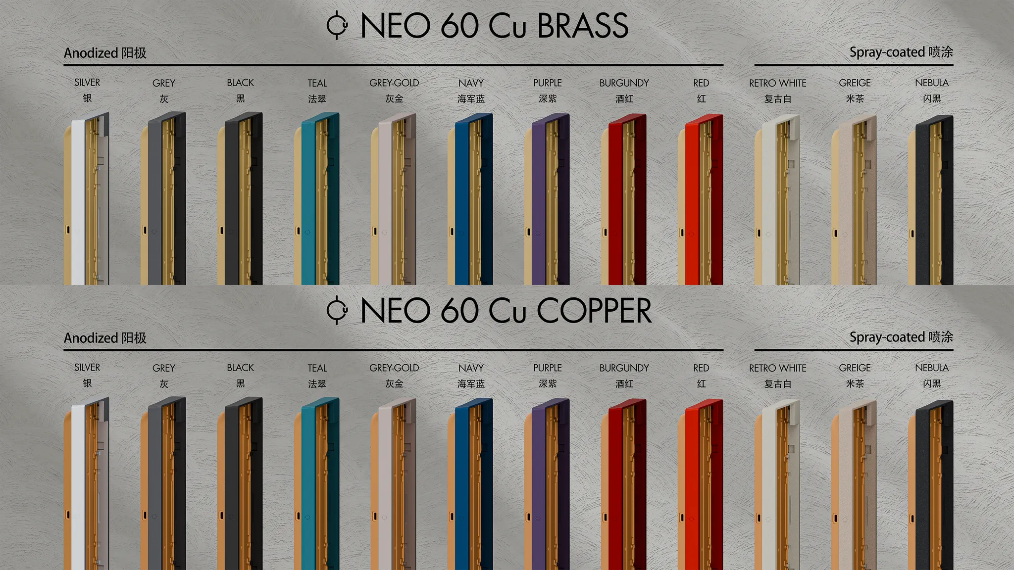 (Pre-order) Neo60 Cu Keyboard Kit