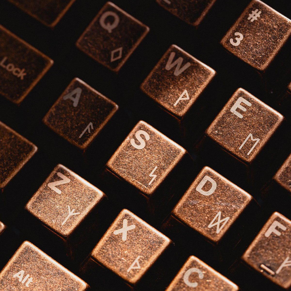 (Group Buy) Awekeys Viking Antiques Full Metal Keycap Set (Base Kits)