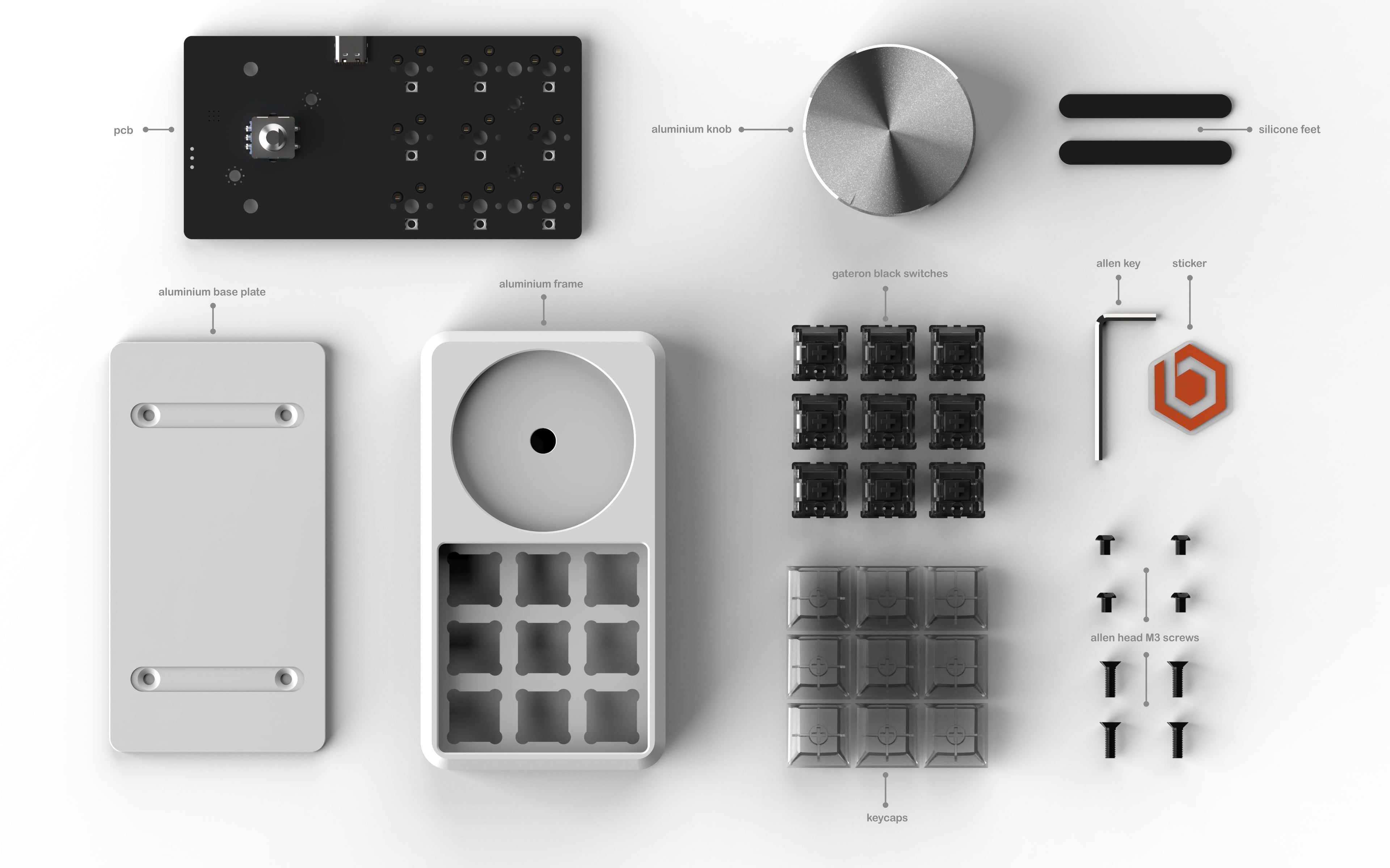 (Group Buy) Binepad BNK9 Macropad