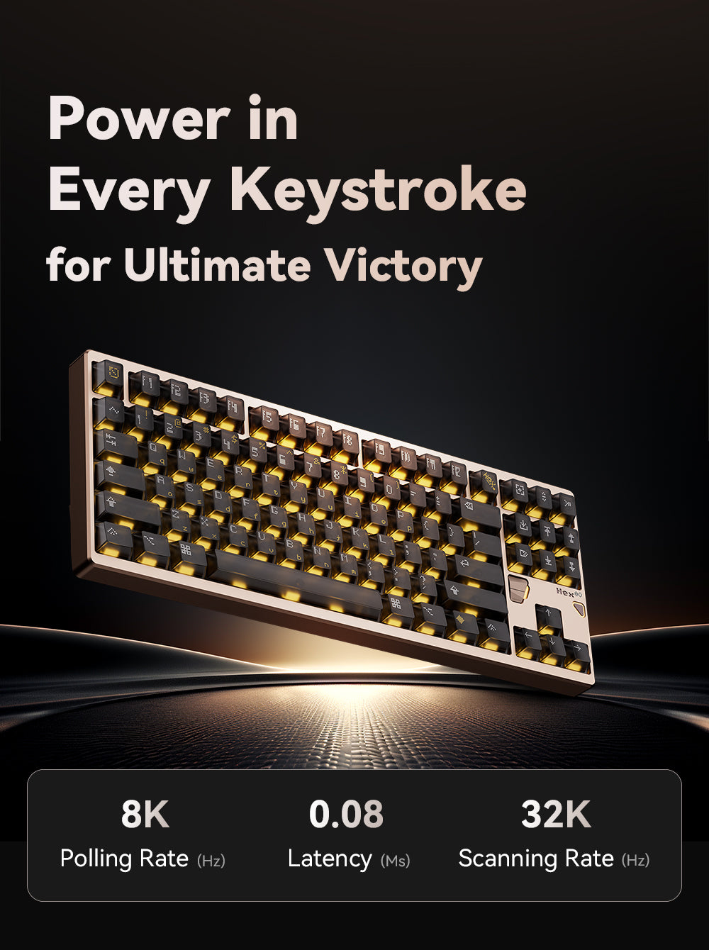 (Pre Order) Hex80 Hall Effect Custom Keyboard