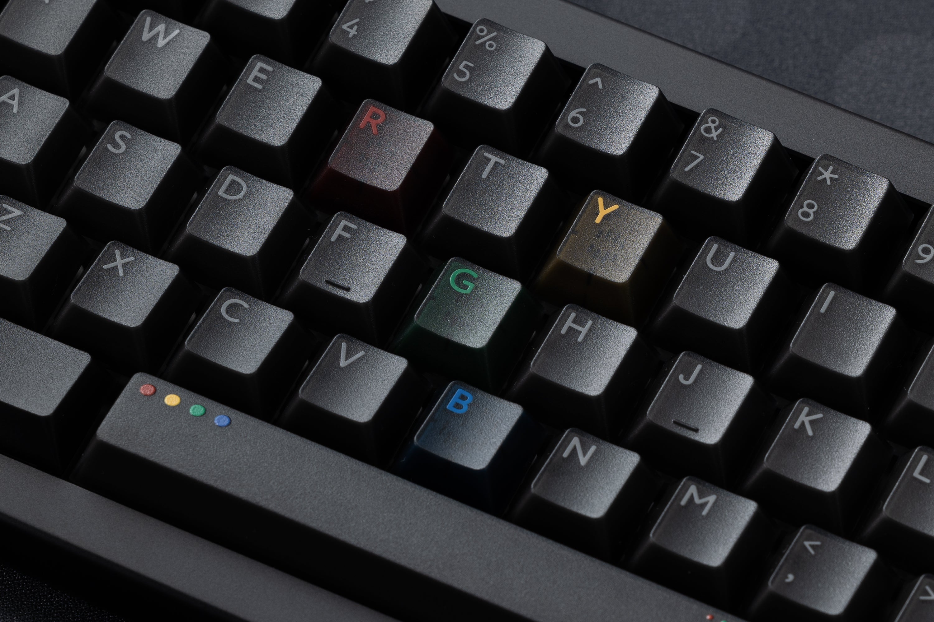 (In Stock) PBTfans Retro Dark Lights R2 Keycaps