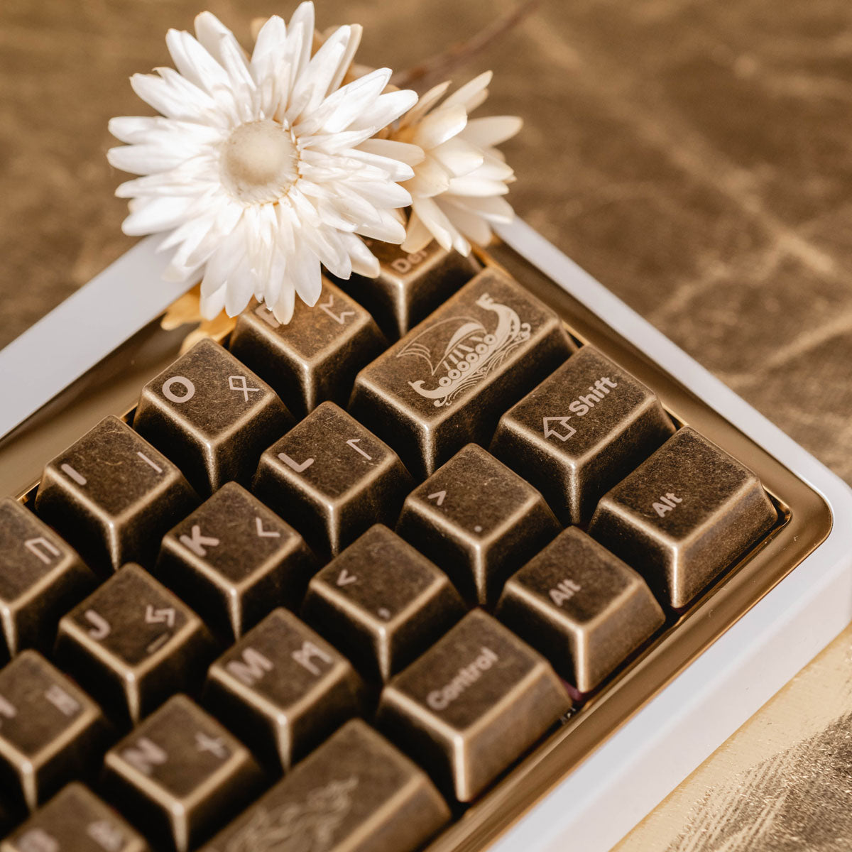 (Group Buy) Awekeys Viking Antiques Full Metal Keycap Set (Base Kits)