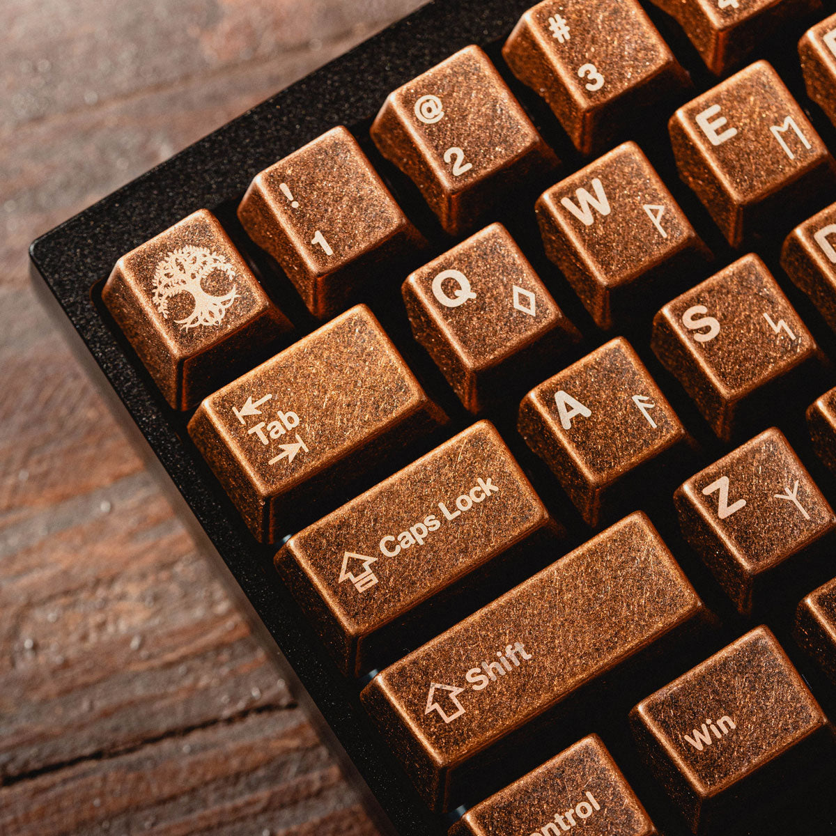 (Group Buy) Awekeys Viking Antiques Full Metal Keycap Set (Base Kits)