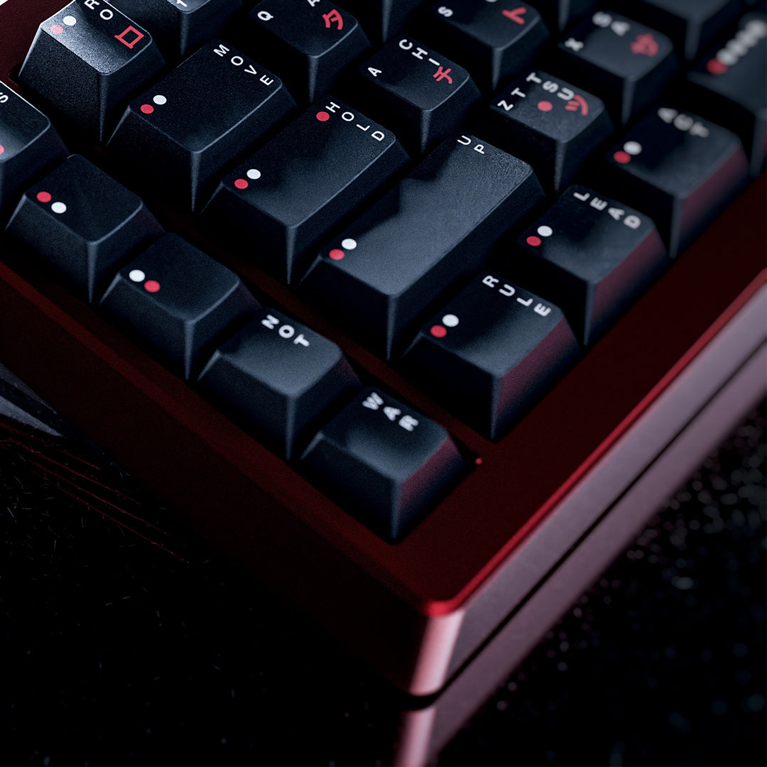 (Group Buy) WS x Jaekeyed (赤灰色) Aka Haiiro Keycap Set
