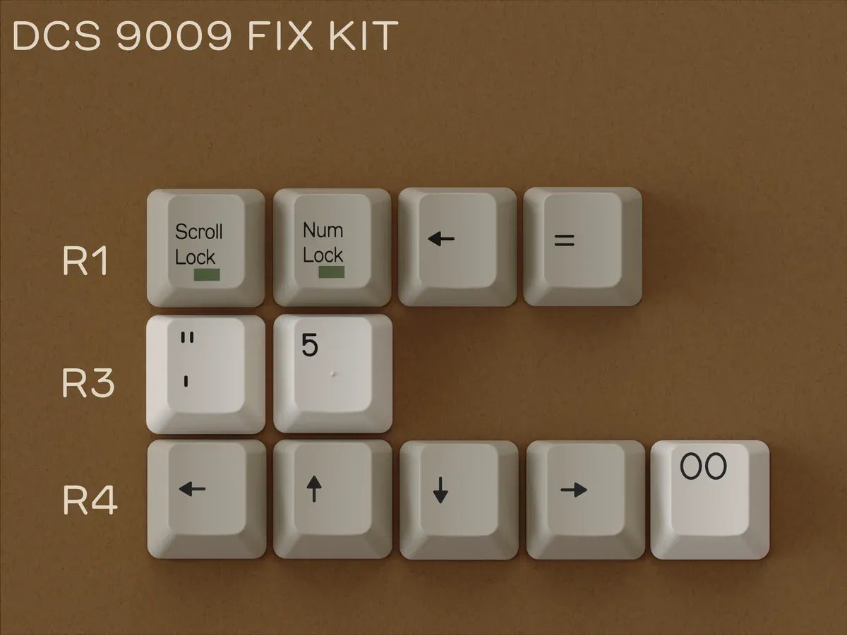 (Group Buy) DCS 9009 Fix Kit and Caps Lock Kit