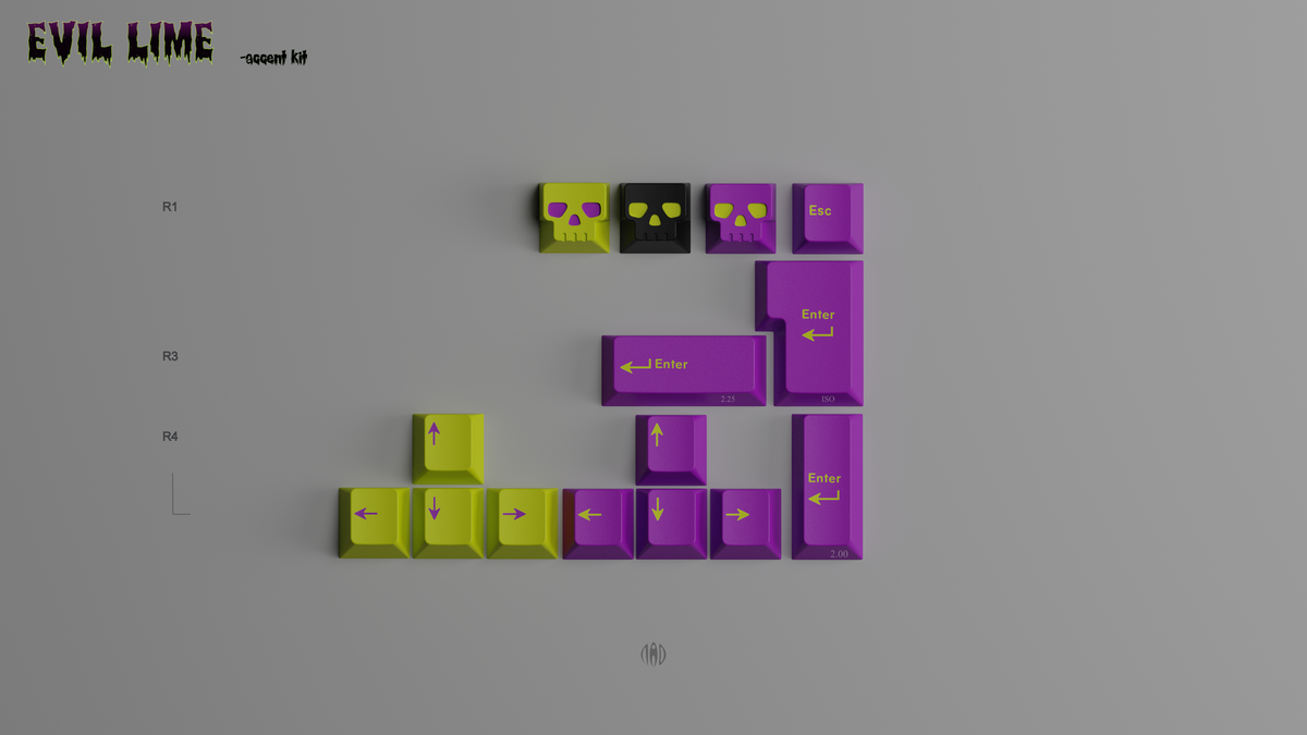(Group Buy) GMK CYL Evil Lime