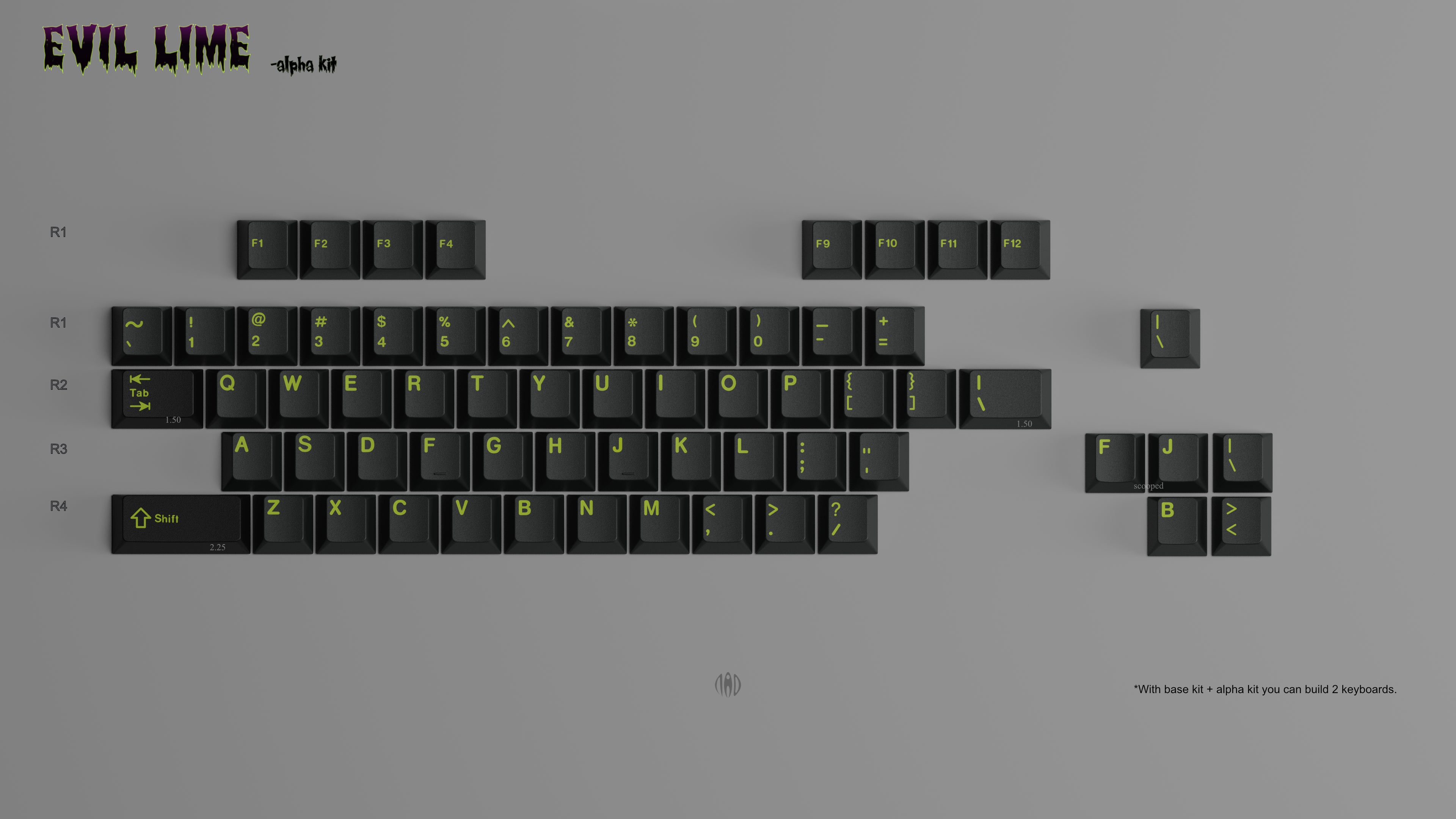 (Group Buy) GMK CYL Evil Lime