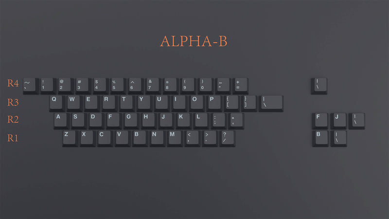 (Group Buy) ePBT Flaming Ice Keycaps