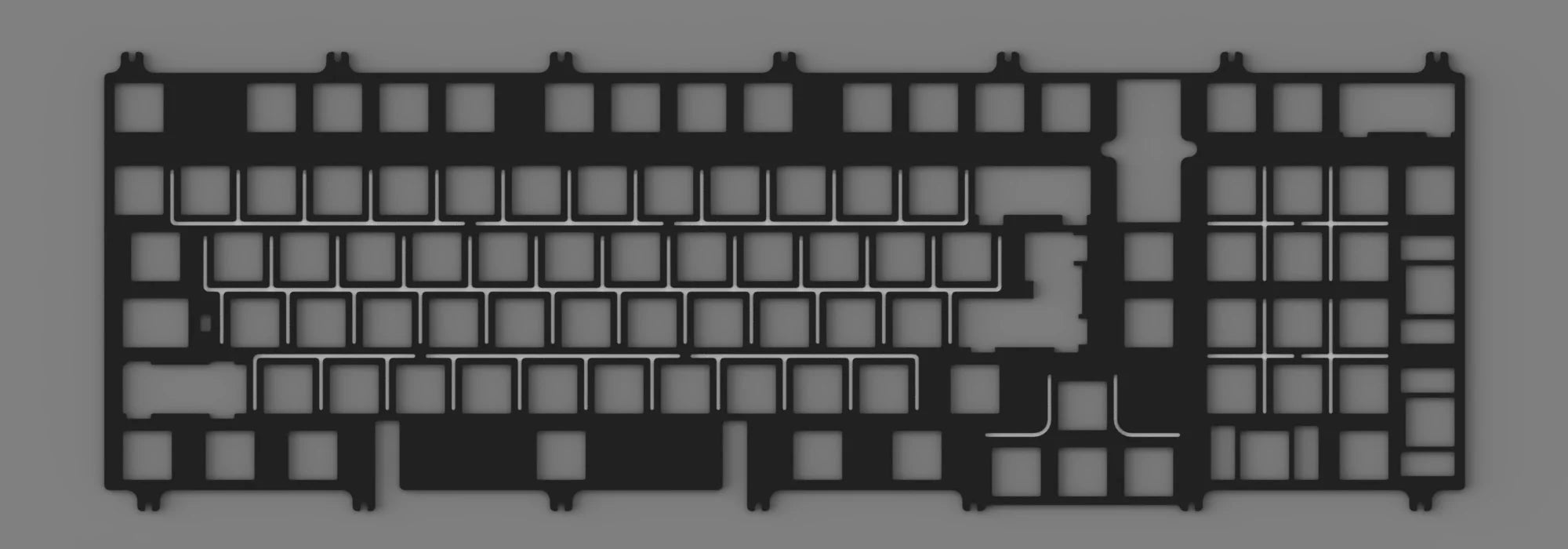 (Pre-Order) QwertyKeys QK100 Extra Parts May 24