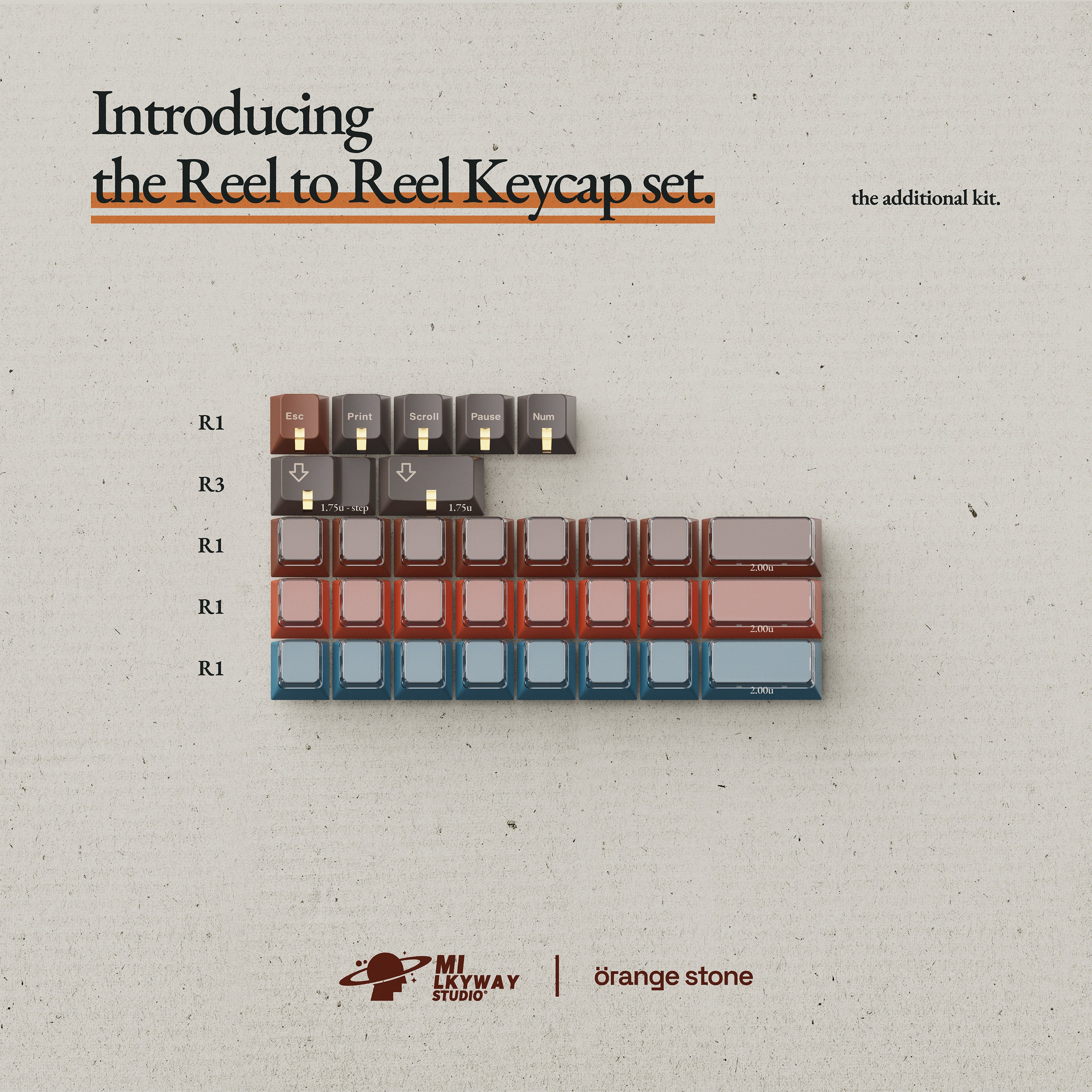 (Pre-Order) MW Reel to Reel Keycaps