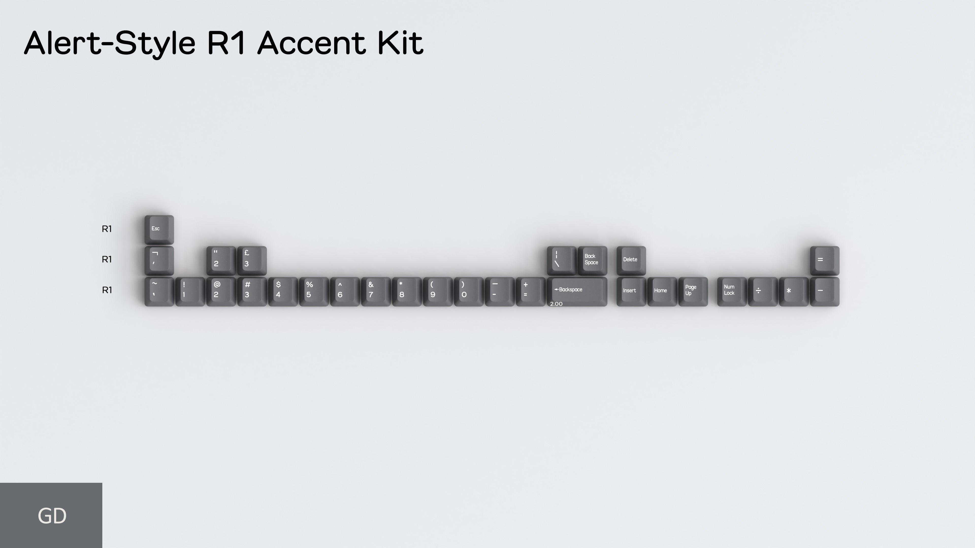 (Pre-Order) DCS ABS Flex Keycap Sets