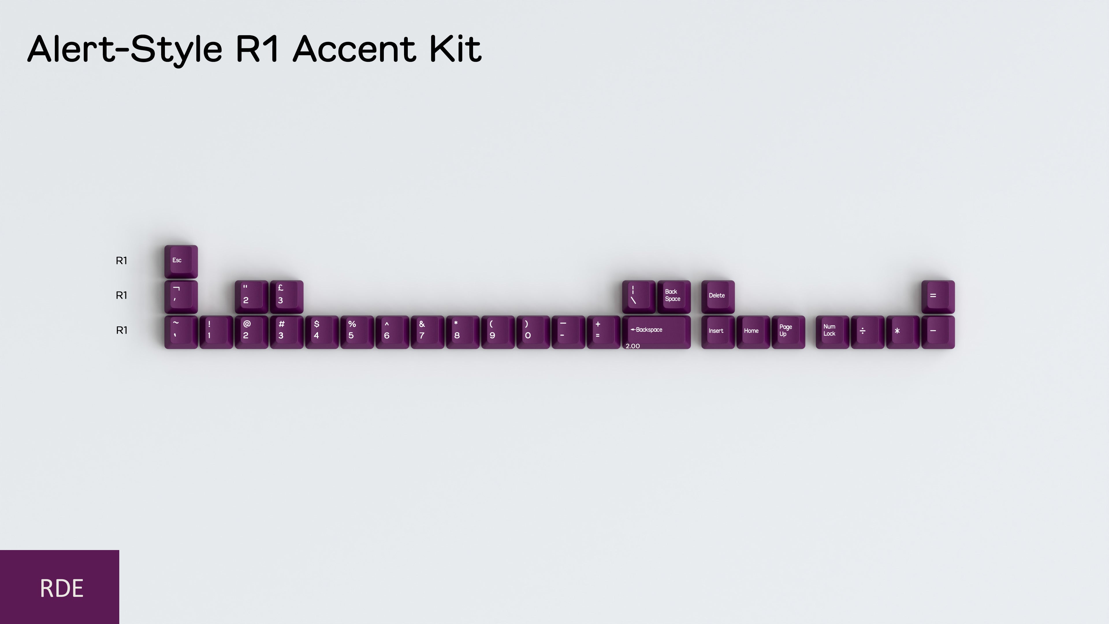 (Pre-Order) DCS ABS Flex Keycap Sets