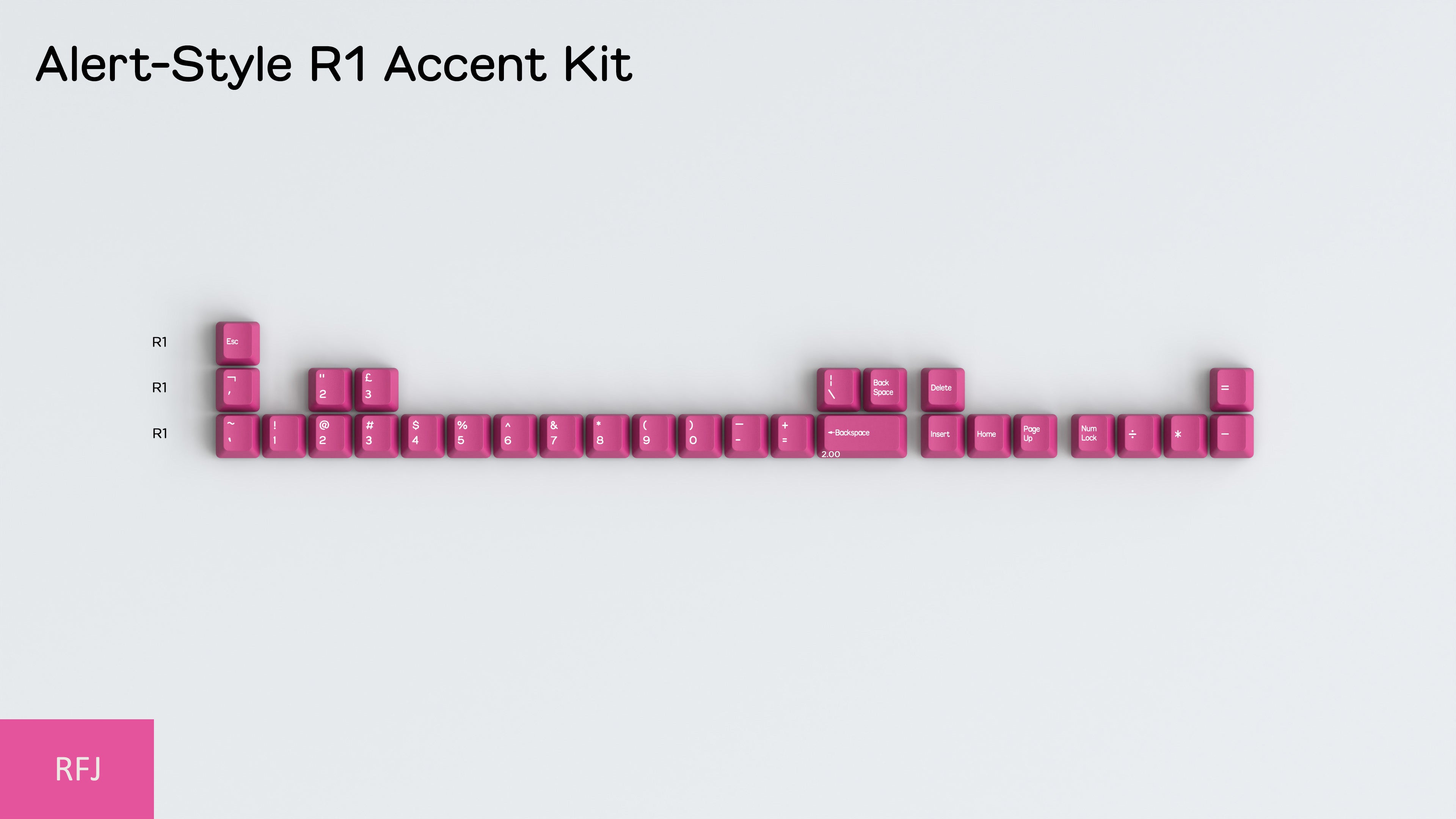 (Pre-Order) DCS ABS Flex Keycap Sets