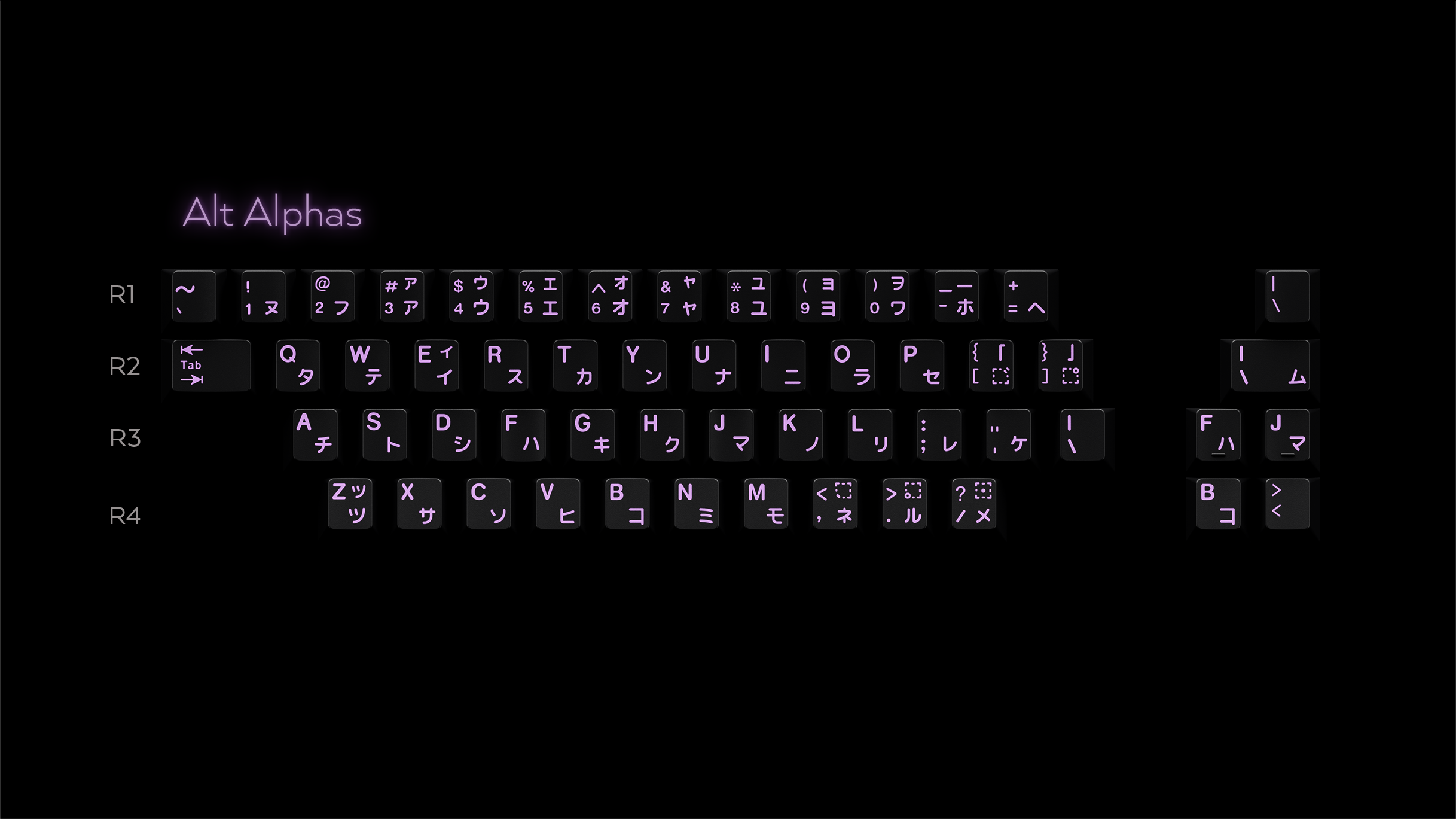 (Pre Order) GMK Lilac on Black