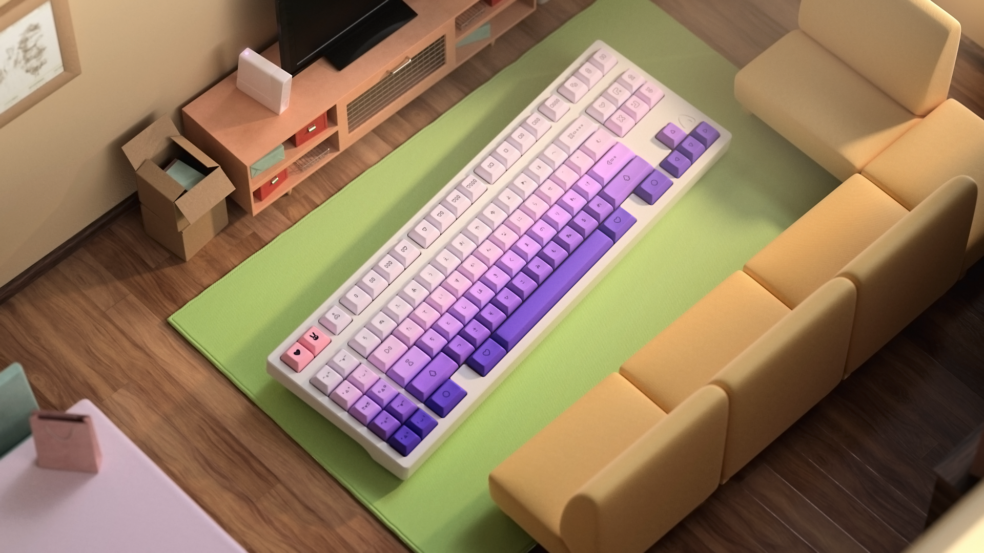 (In Stock) KAM Li'l Dragon Keyset