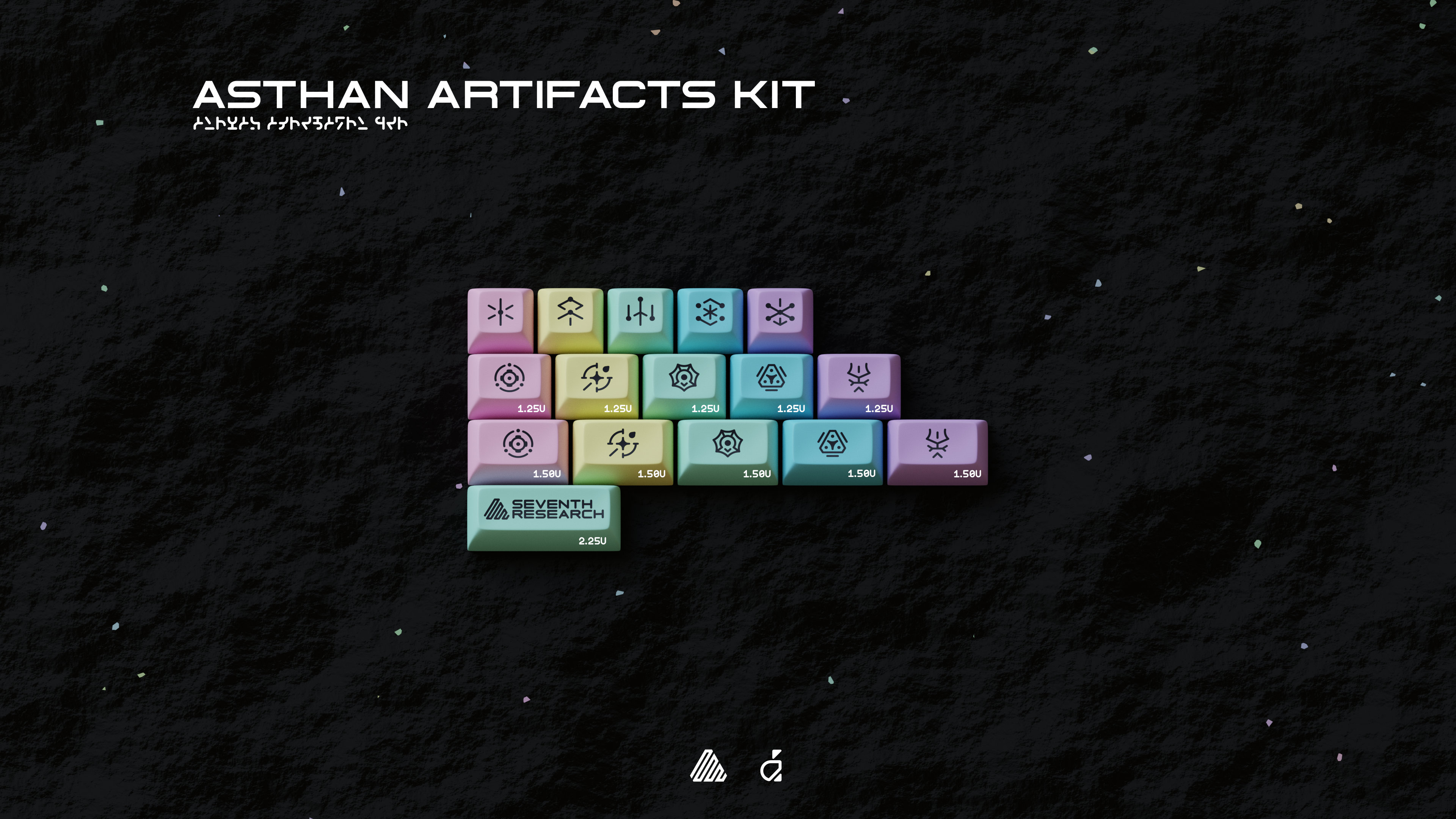 (In Stock) KAM Astha Keycaps