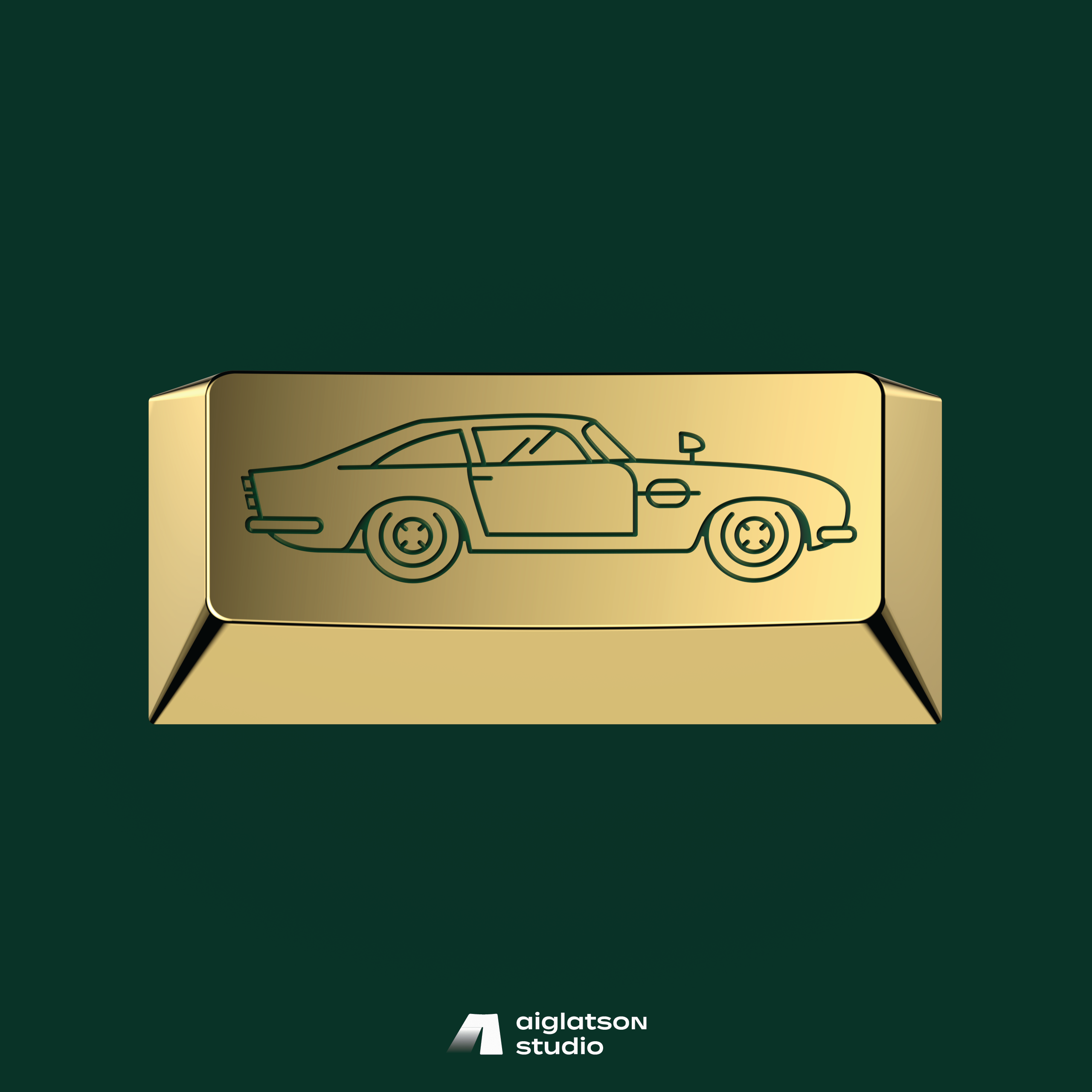 (In Stock) Aiglatson x GMK British Racing Green (BRG) R2