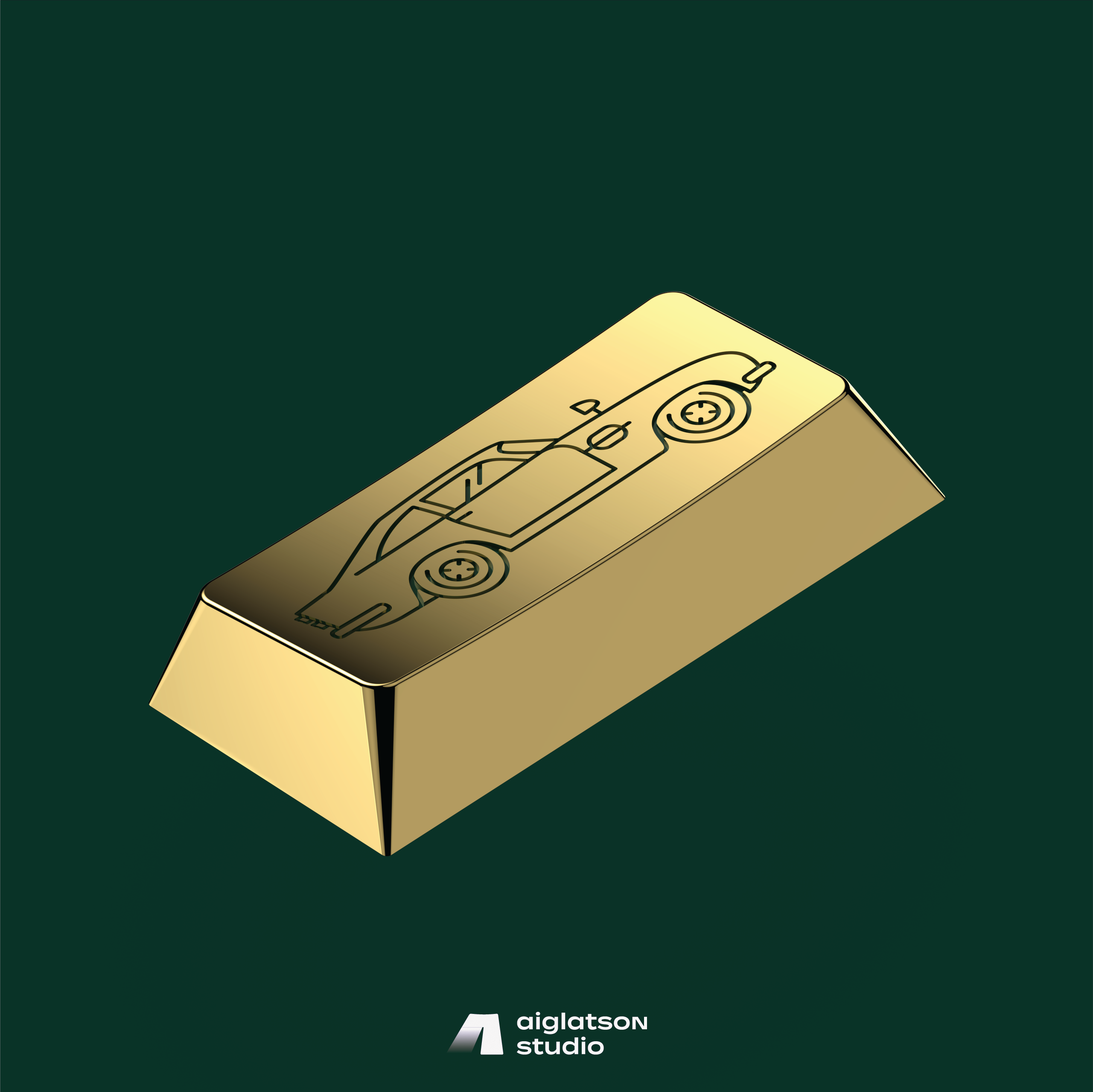 (In Stock) Aiglatson x GMK British Racing Green (BRG) R2