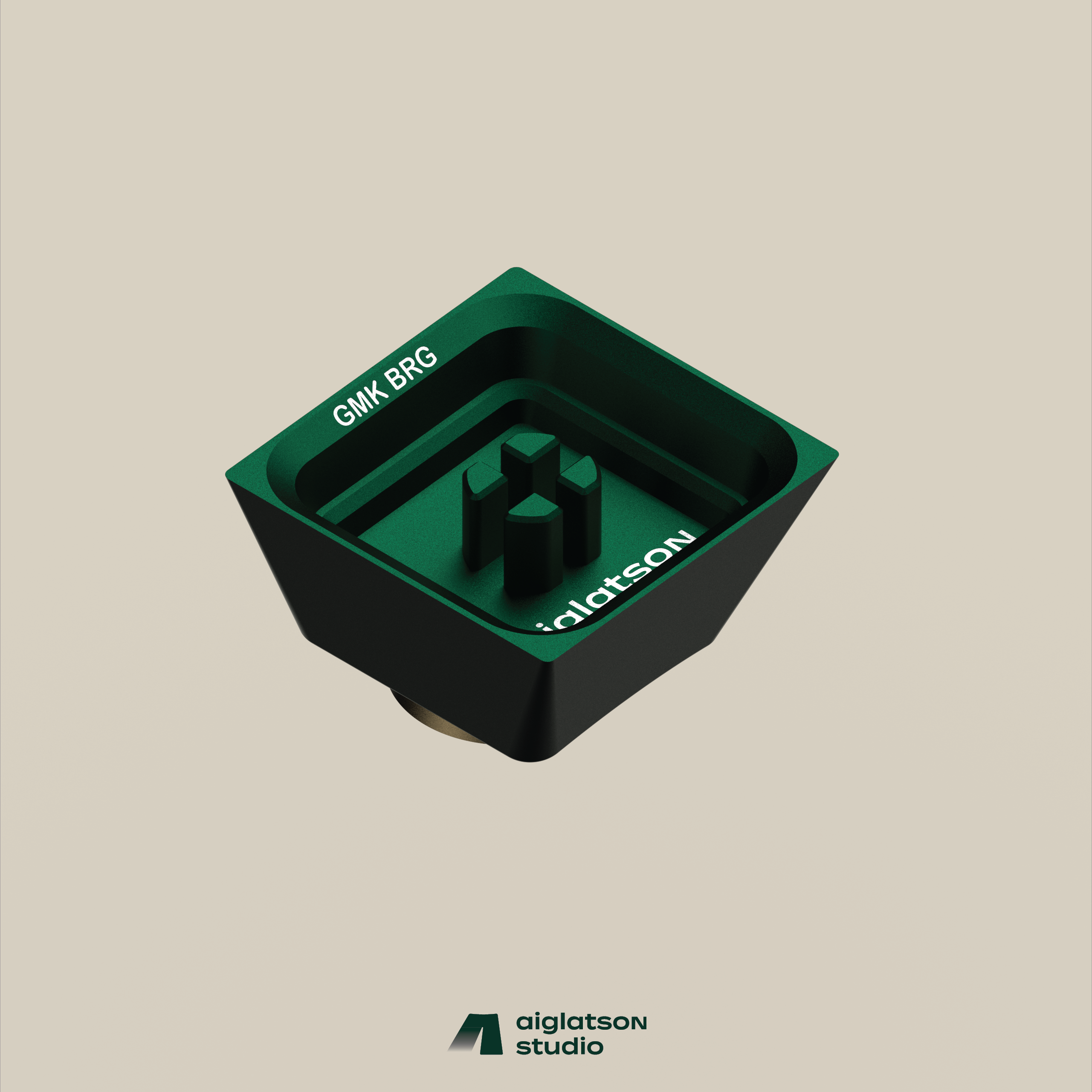 (In Stock) Aiglatson x GMK British Racing Green (BRG) R2