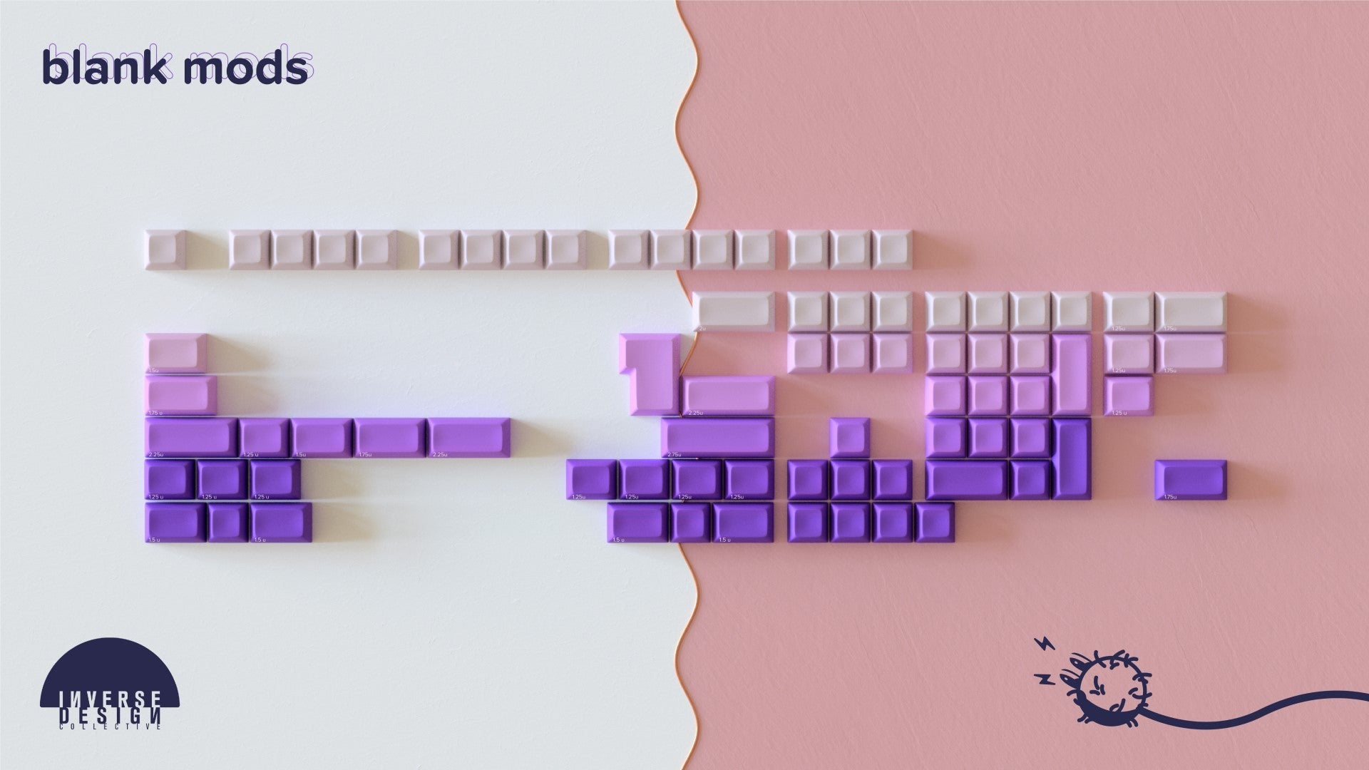 (In Stock) KAM Li'l Dragon Keyset