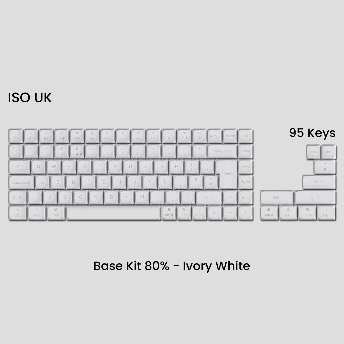 (Group Buy) Awekeys Air - Low Profile Metal Keycaps