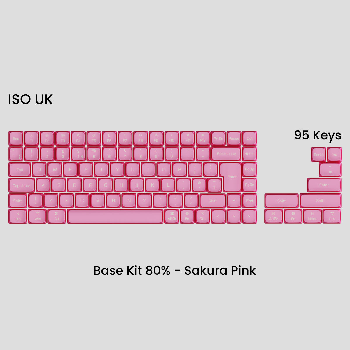 (Group Buy) Awekeys Air - Low Profile Metal Keycaps